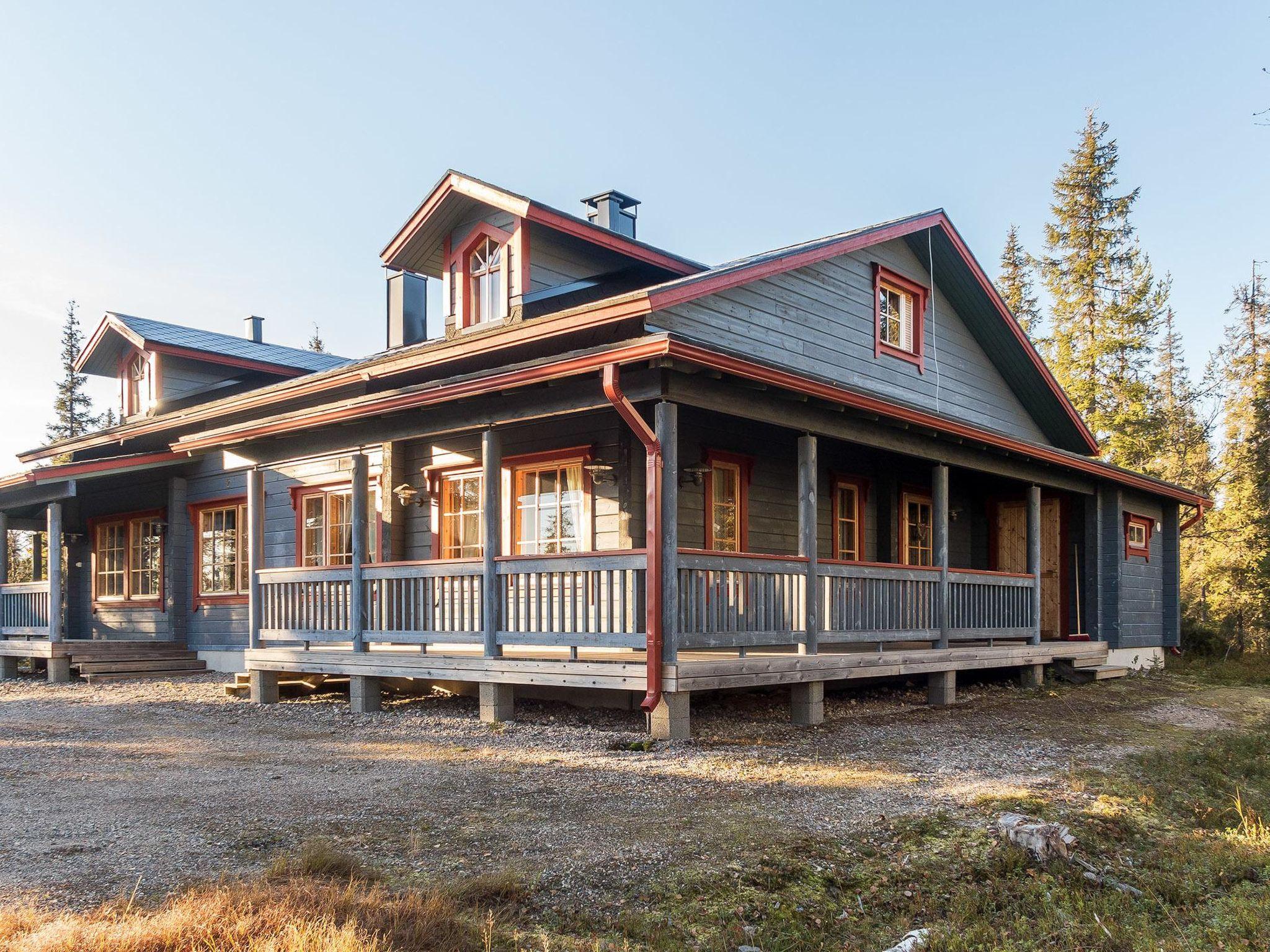 Photo 1 - Maison de 1 chambre à Kuusamo avec sauna et vues sur la montagne