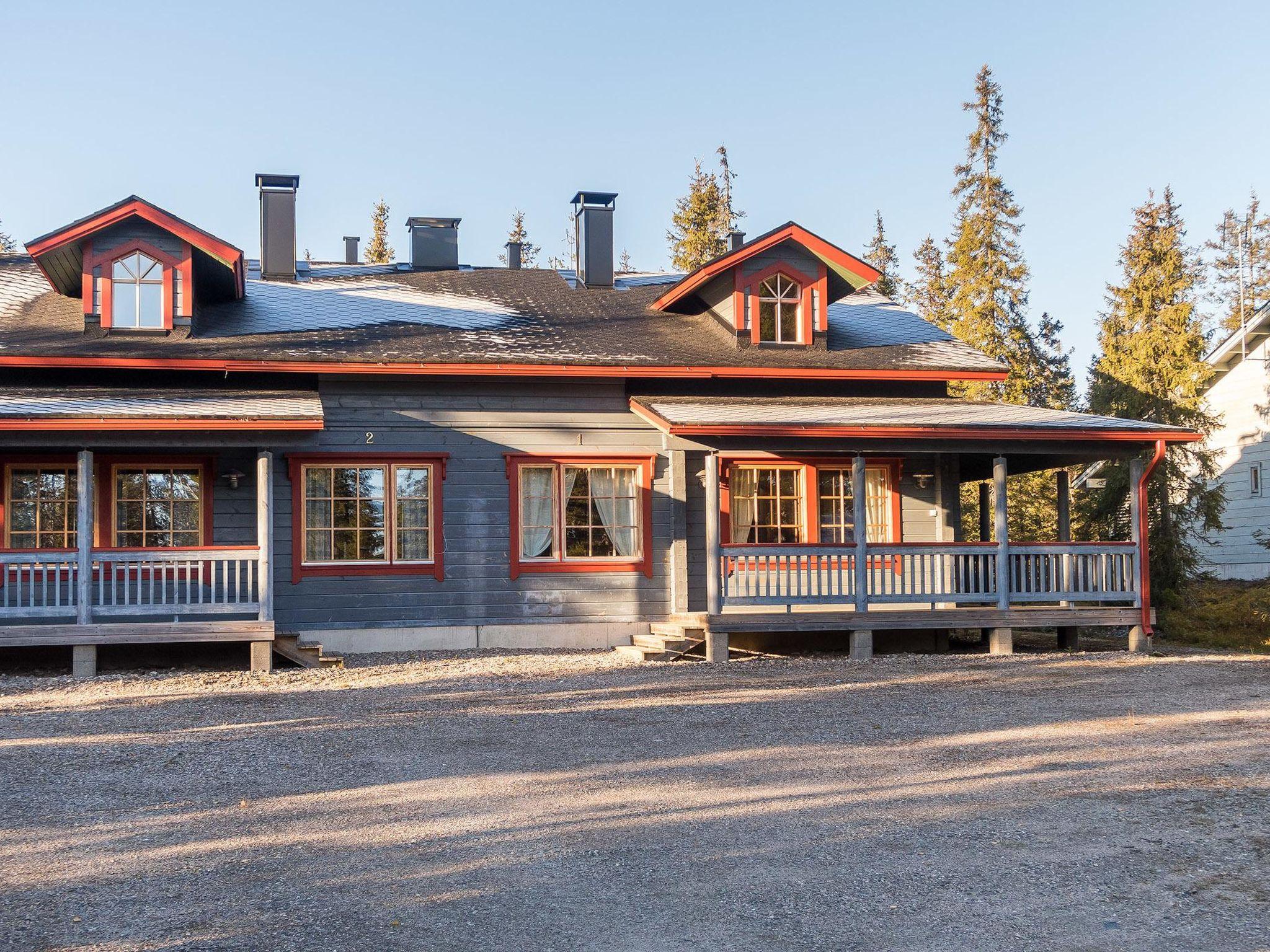 Foto 2 - Haus mit 1 Schlafzimmer in Kuusamo mit sauna und blick auf die berge