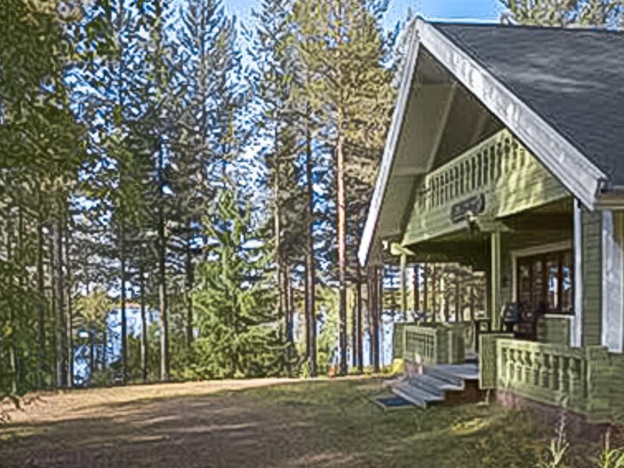 Foto 14 - Casa de 3 quartos em Kittilä com sauna e vista para a montanha