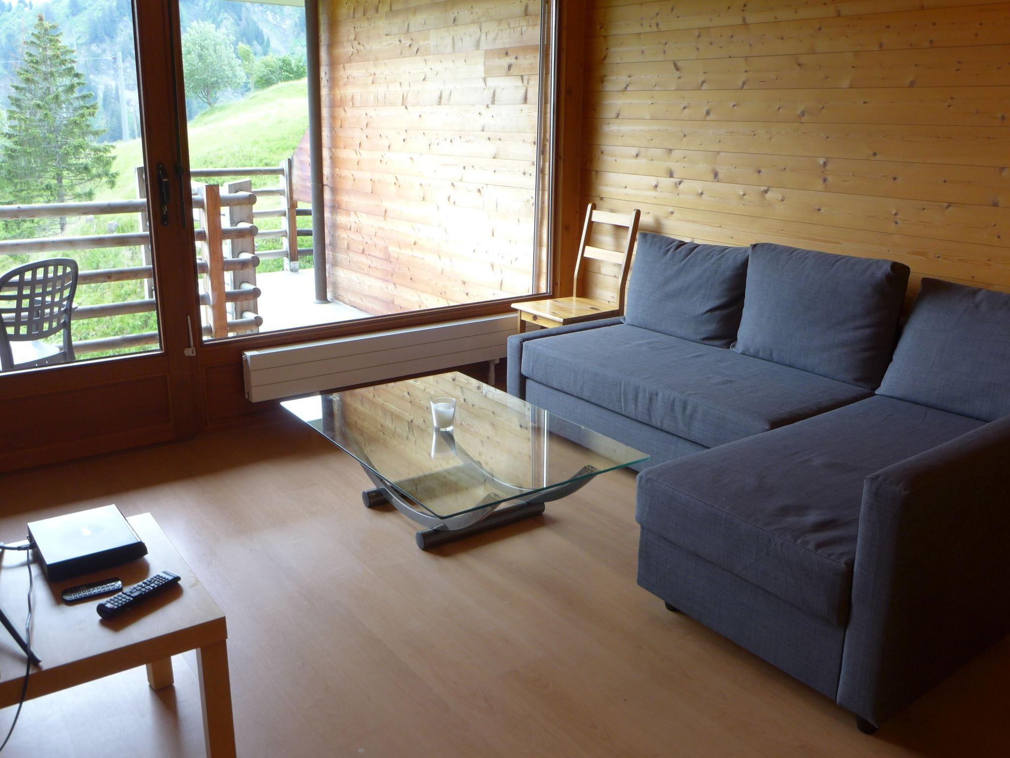 Photo 2 - 1 bedroom Apartment in Val-d'Illiez with mountain view