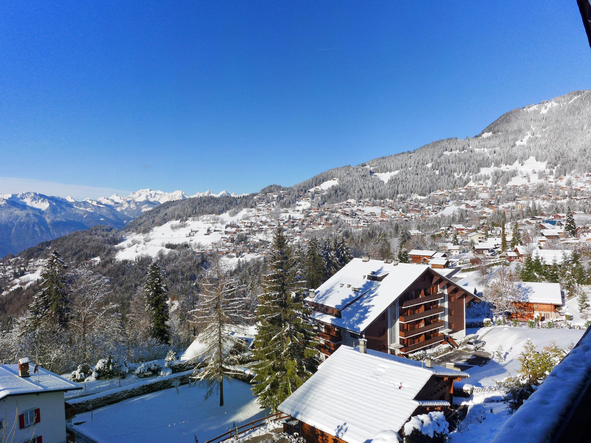 Photo 36 - Appartement de 2 chambres à Ollon avec sauna et vues sur la montagne