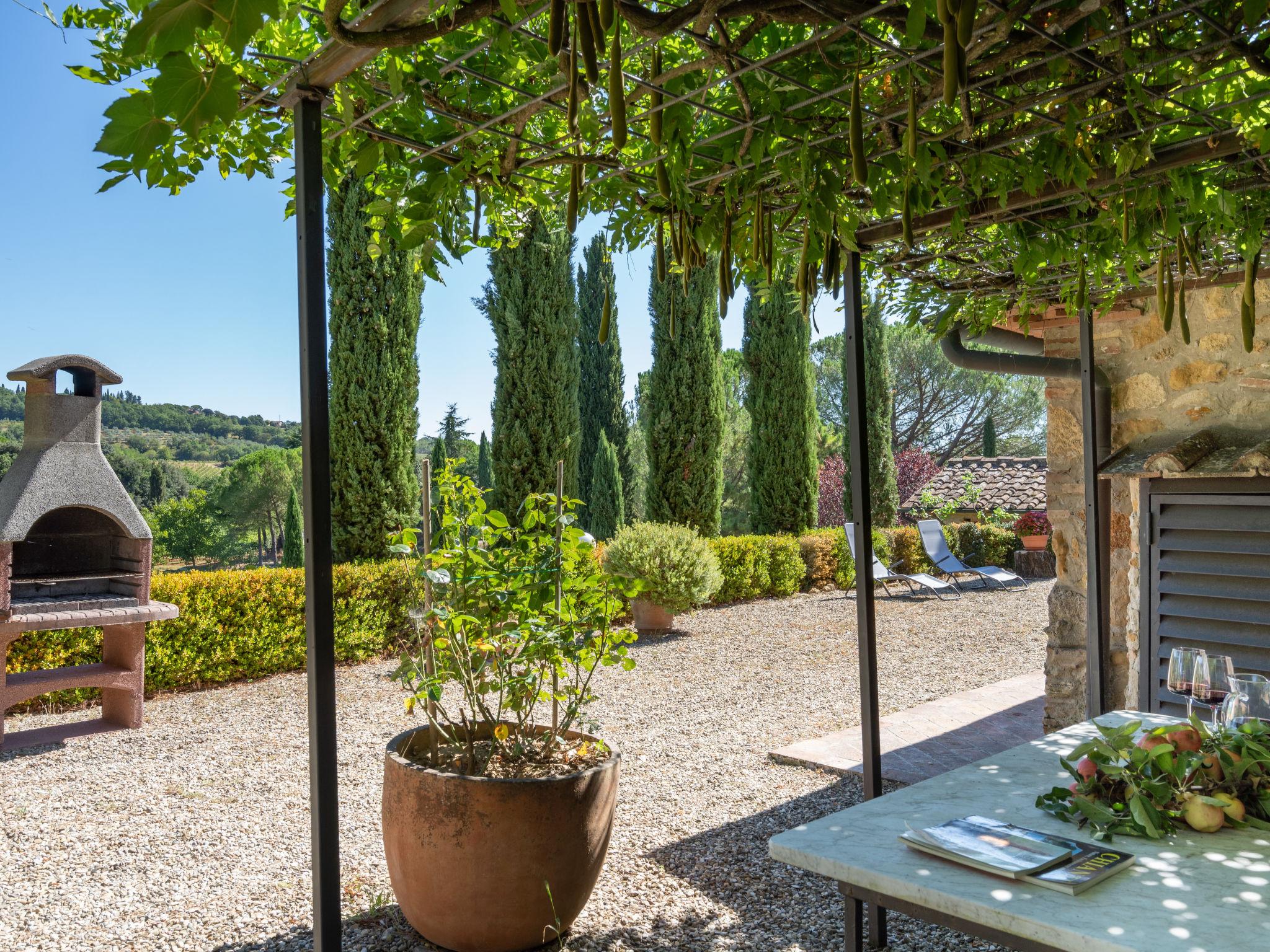 Foto 25 - Casa de 3 quartos em San Gimignano com piscina privada e jardim