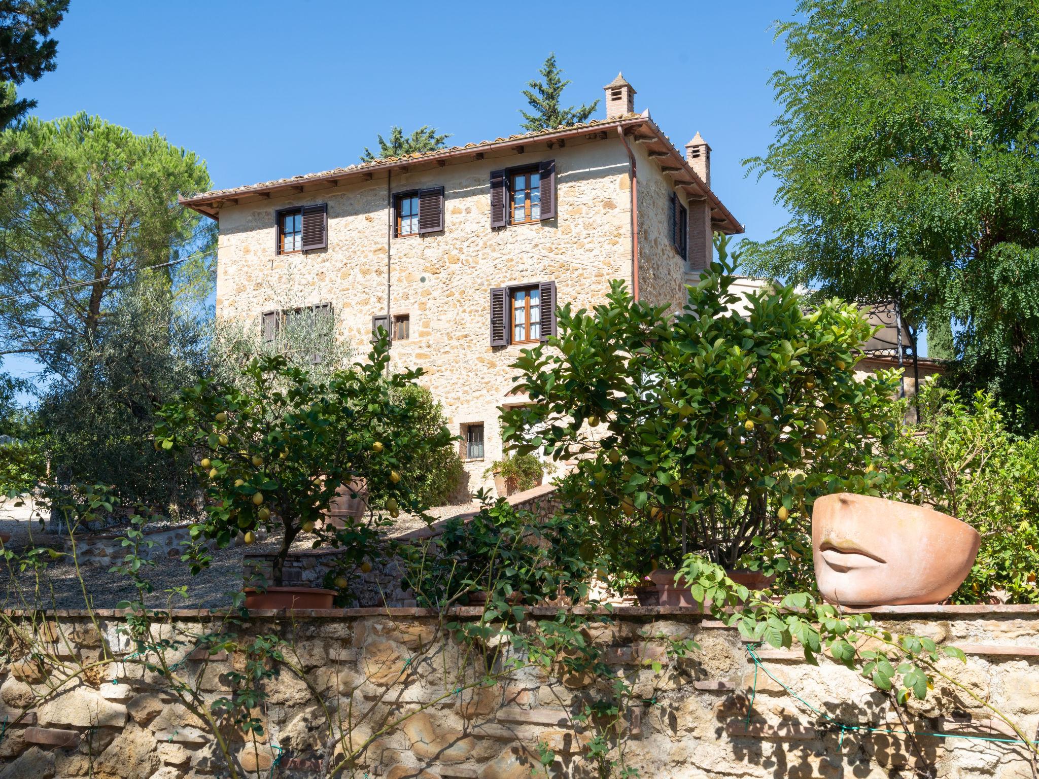 Foto 22 - Casa de 3 quartos em San Gimignano com piscina privada e jardim