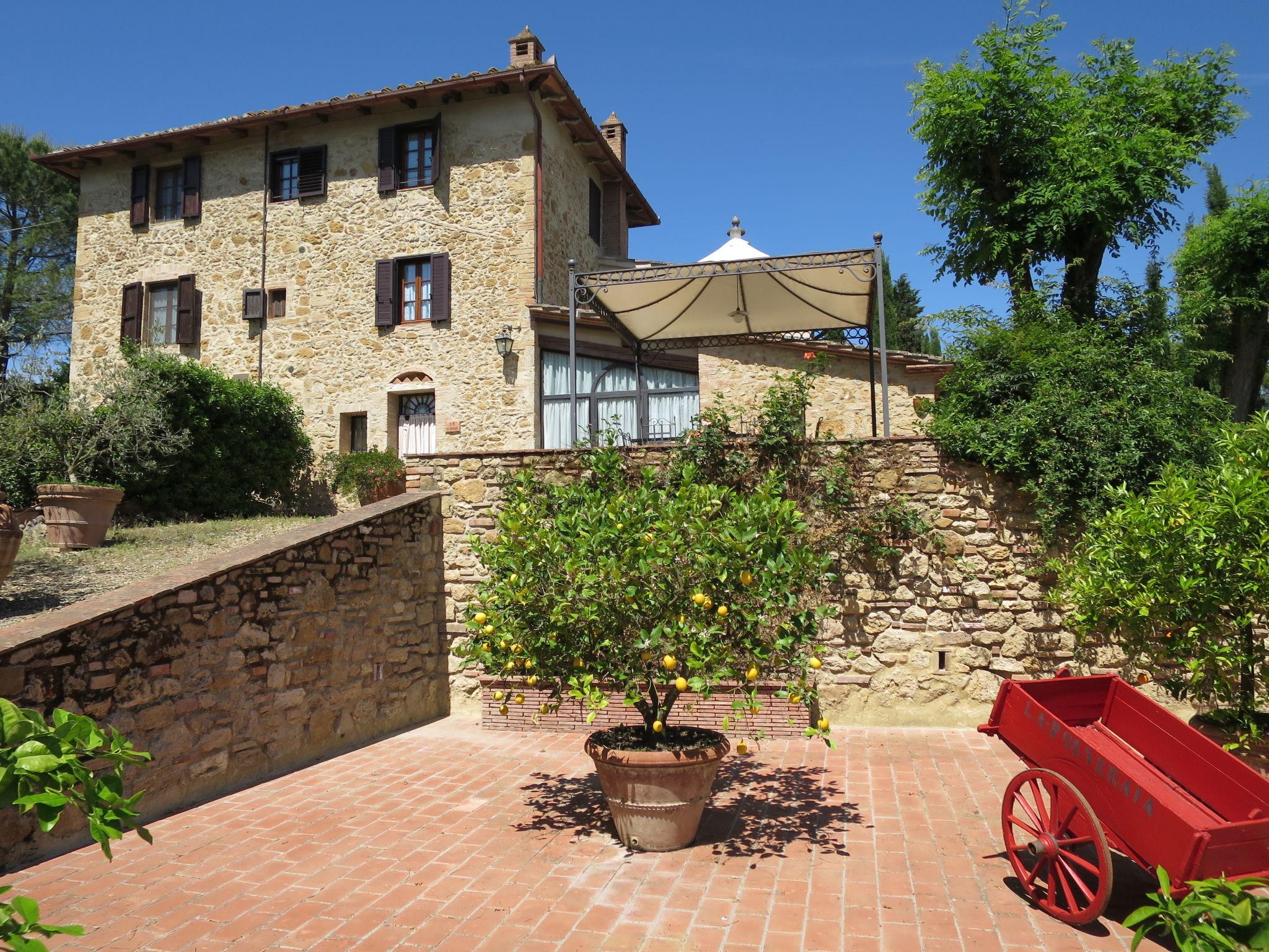 Foto 39 - Casa con 3 camere da letto a San Gimignano con piscina privata e giardino