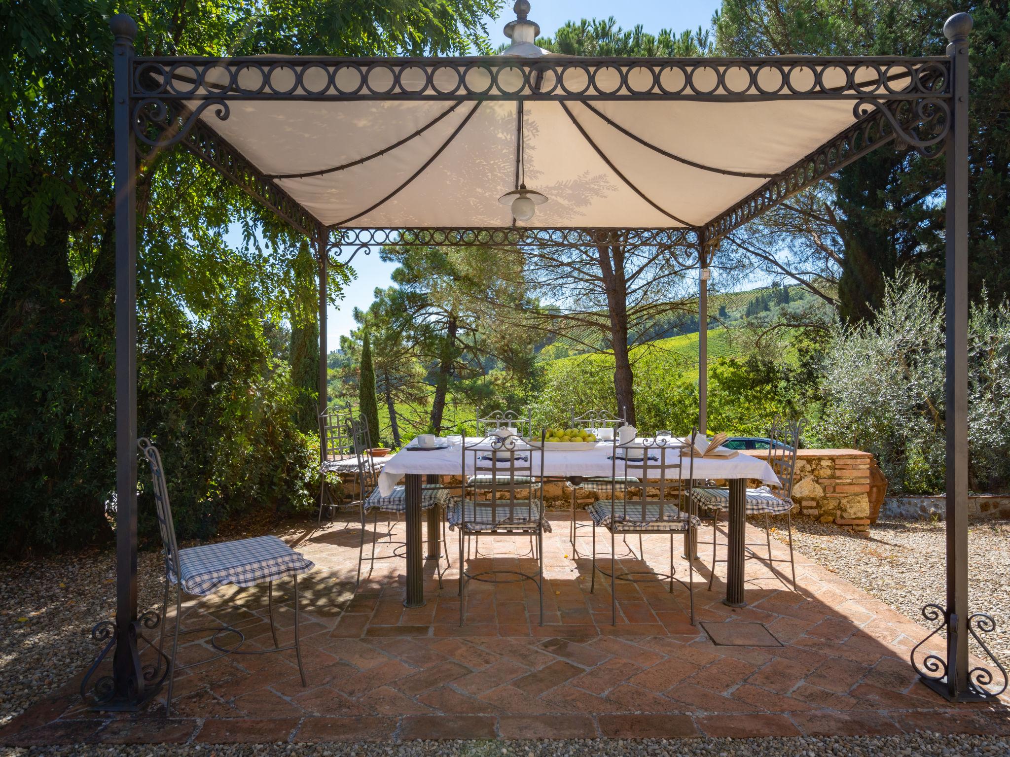 Foto 23 - Casa con 3 camere da letto a San Gimignano con piscina privata e giardino