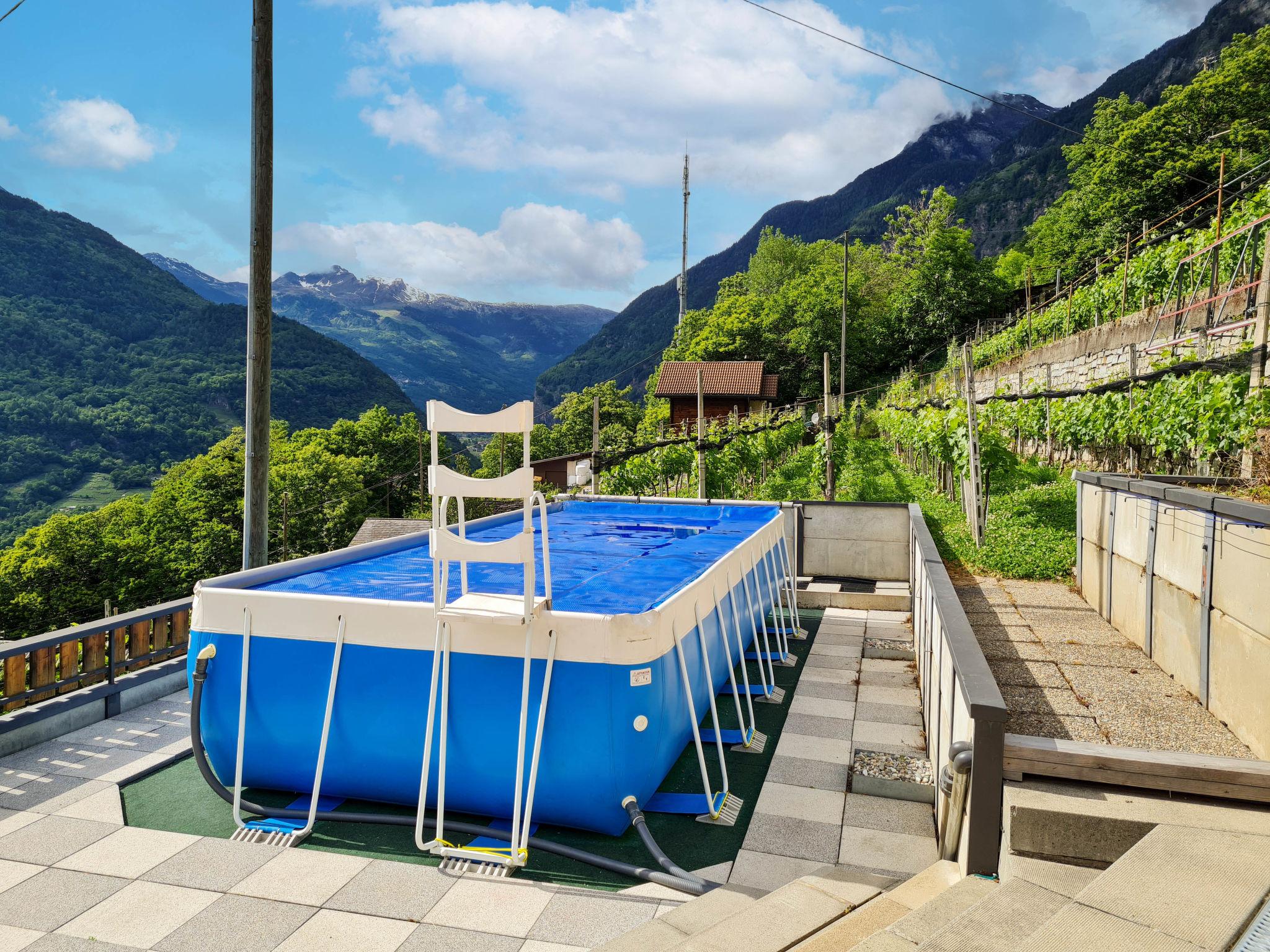 Foto 14 - Casa de 3 habitaciones en Serravalle con piscina privada y vistas a la montaña