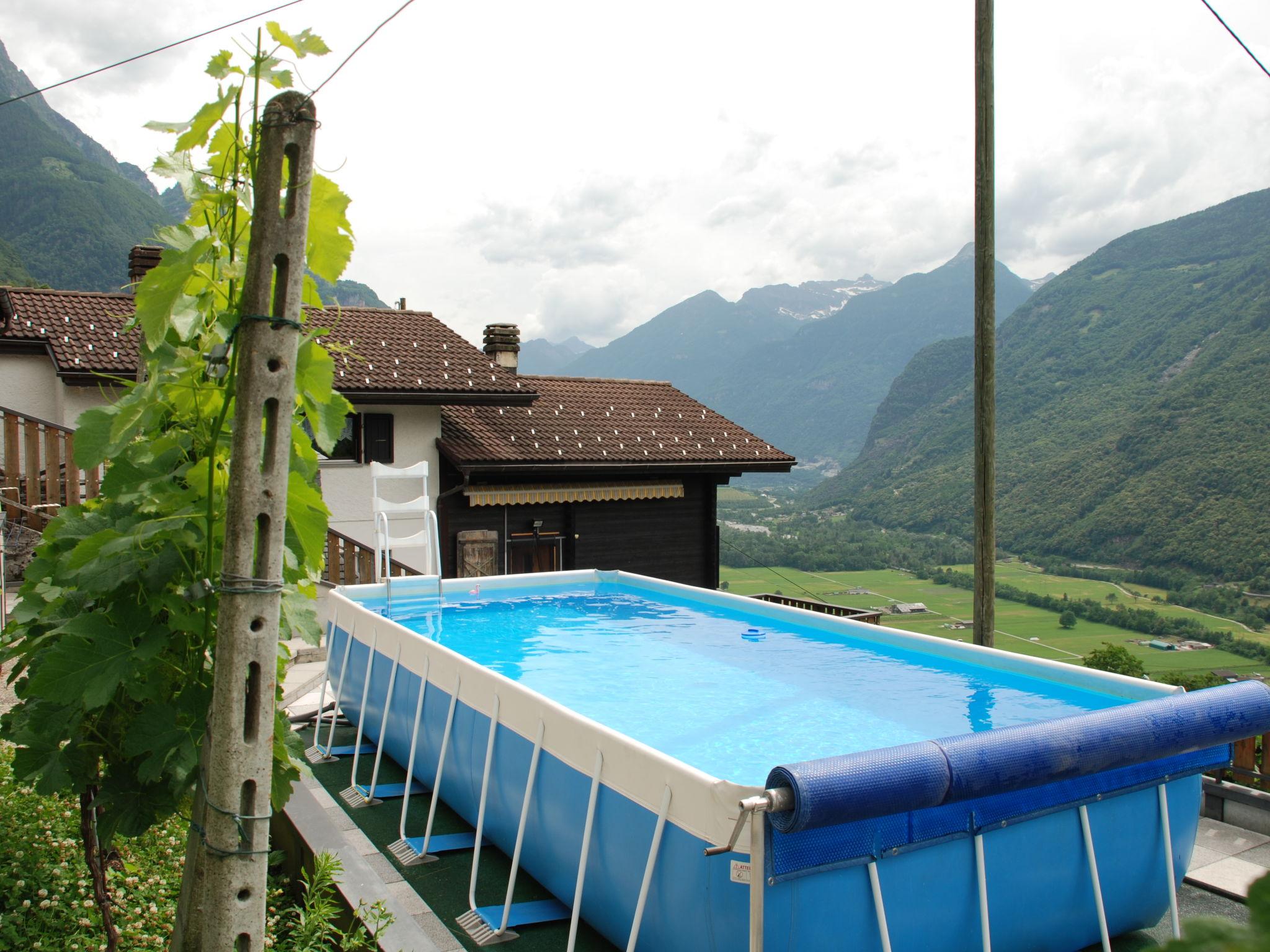 Foto 23 - Casa con 3 camere da letto a Serravalle con piscina privata e giardino