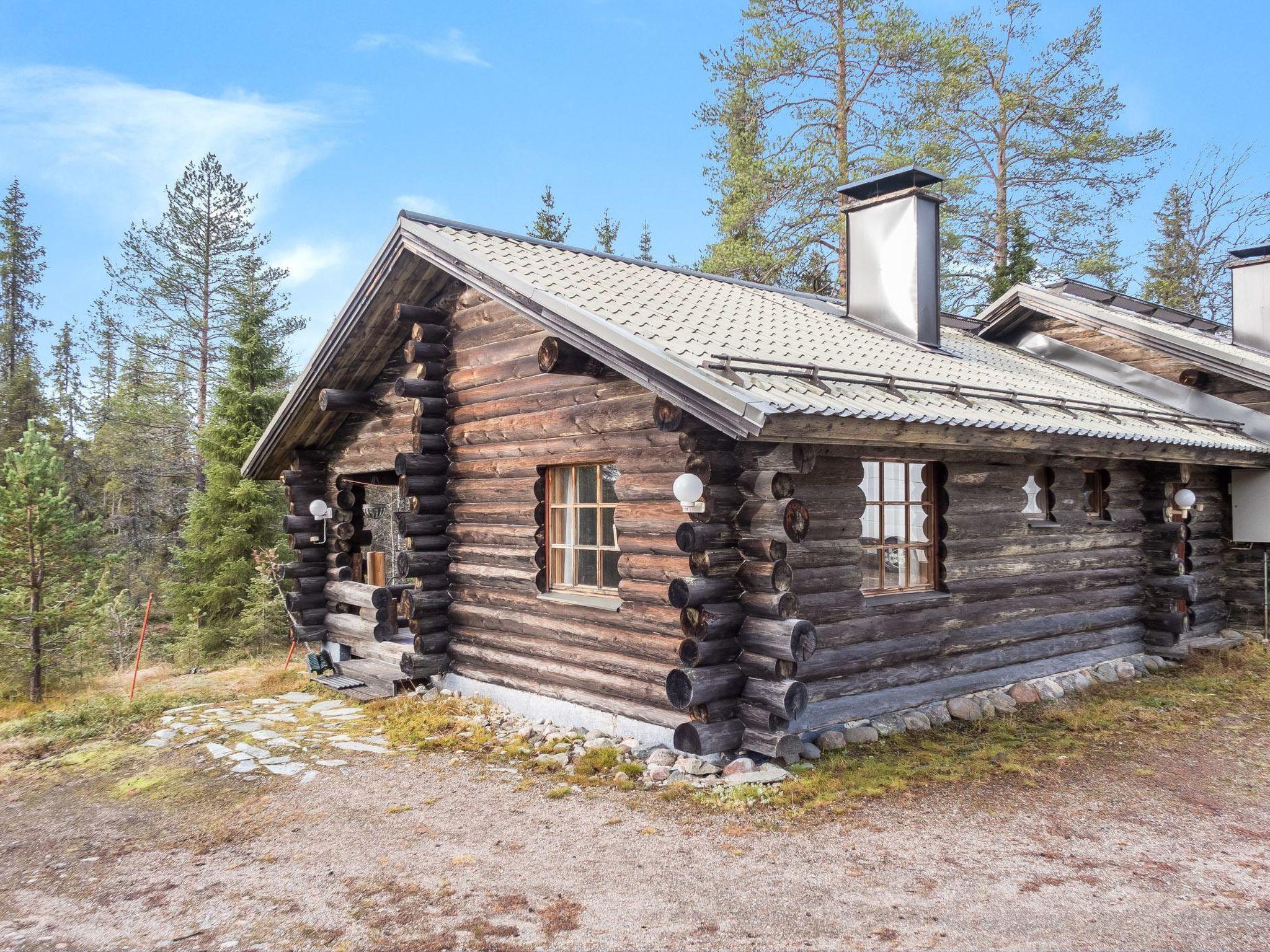 Foto 1 - Haus mit 1 Schlafzimmer in Kuusamo mit sauna und blick auf die berge