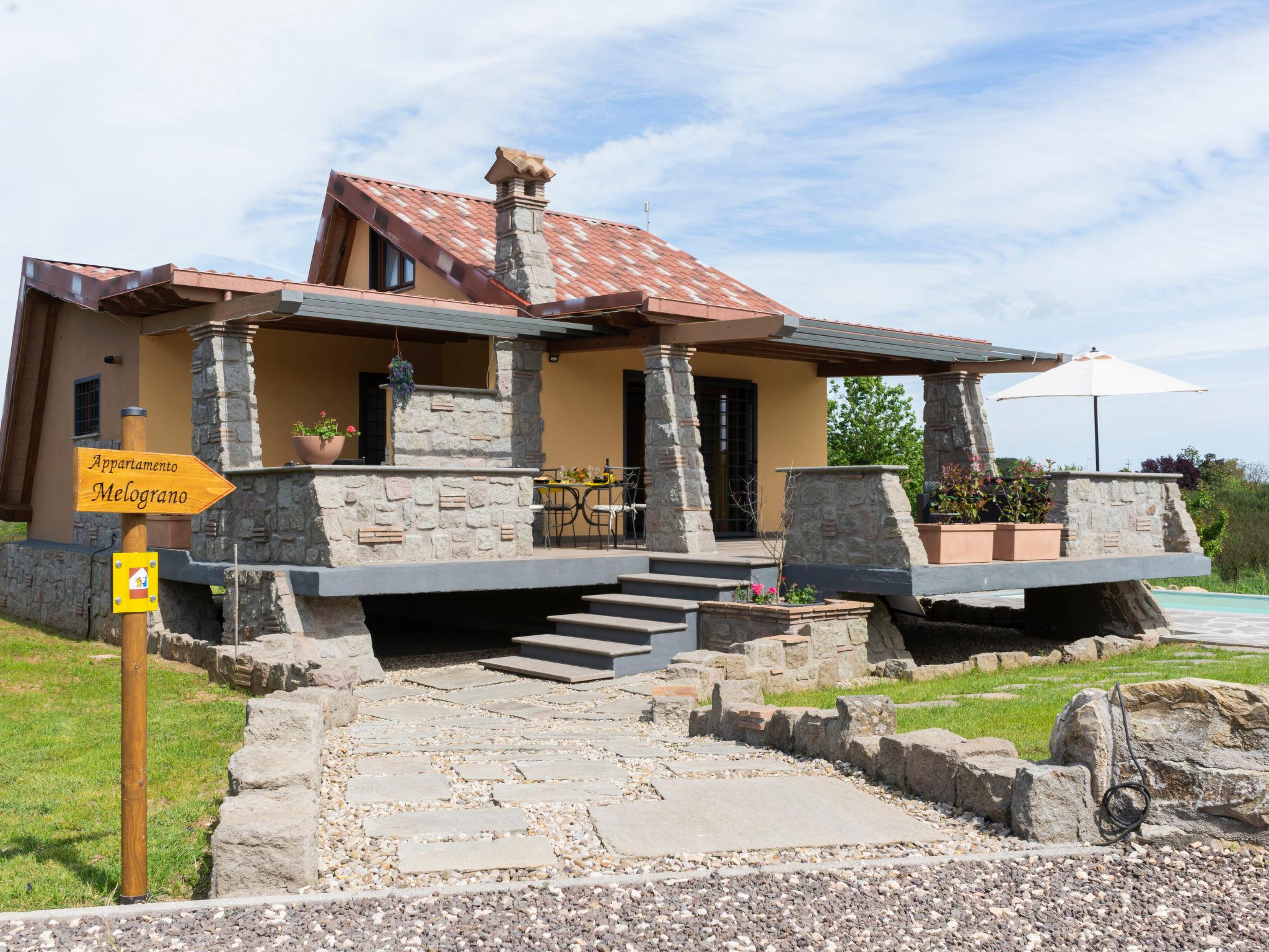 Foto 20 - Casa en Sutri con piscina privada y vistas a la montaña