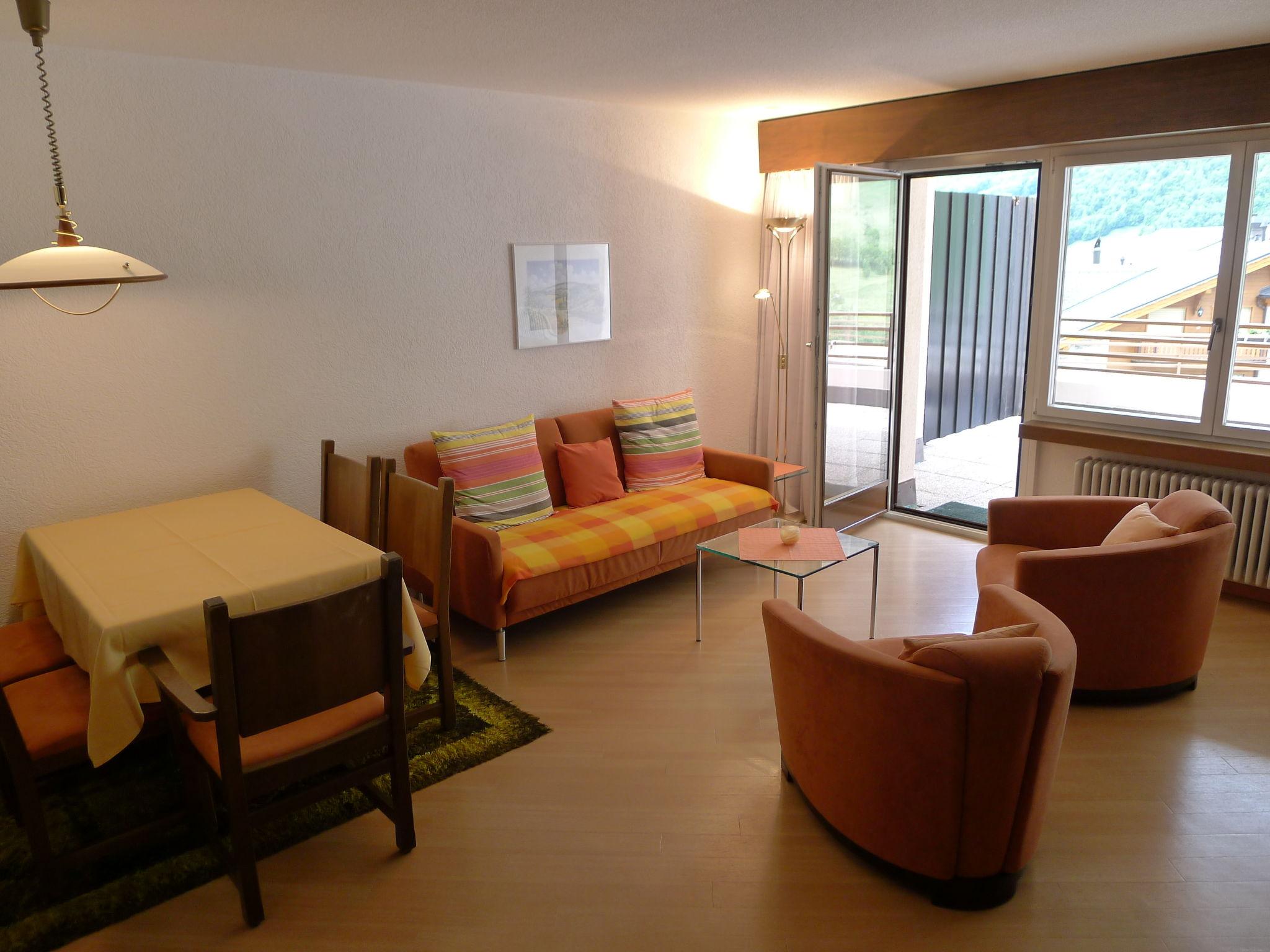 Photo 3 - Appartement de 1 chambre à Loeche-les-Bains avec terrasse et vues sur la montagne