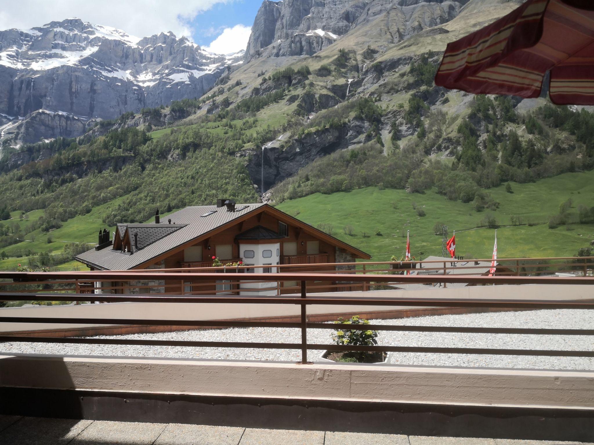 Foto 7 - Apartamento de 1 habitación en Leukerbad con terraza y vistas a la montaña