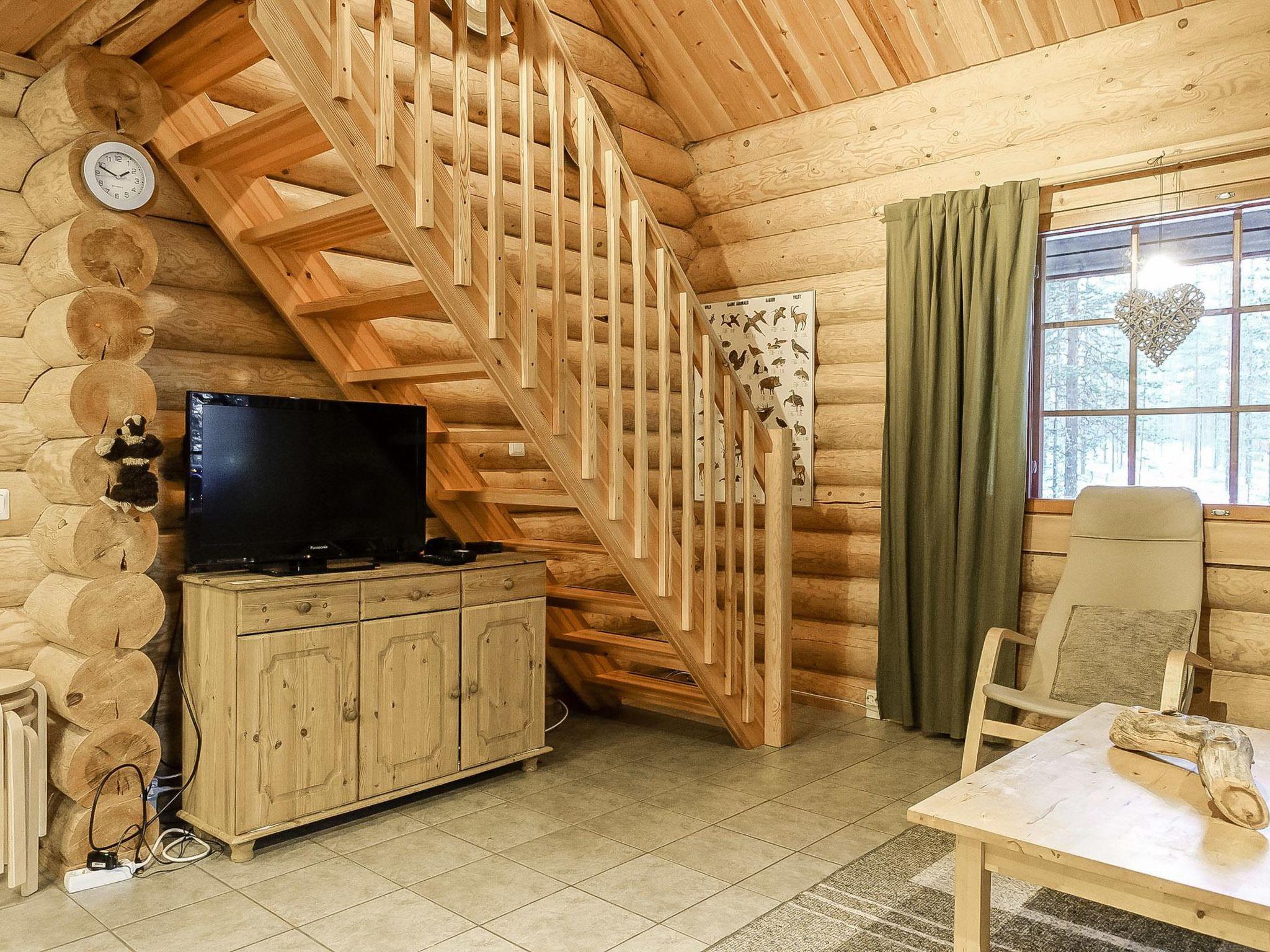 Foto 9 - Casa de 3 habitaciones en Sodankylä con sauna y vistas a la montaña