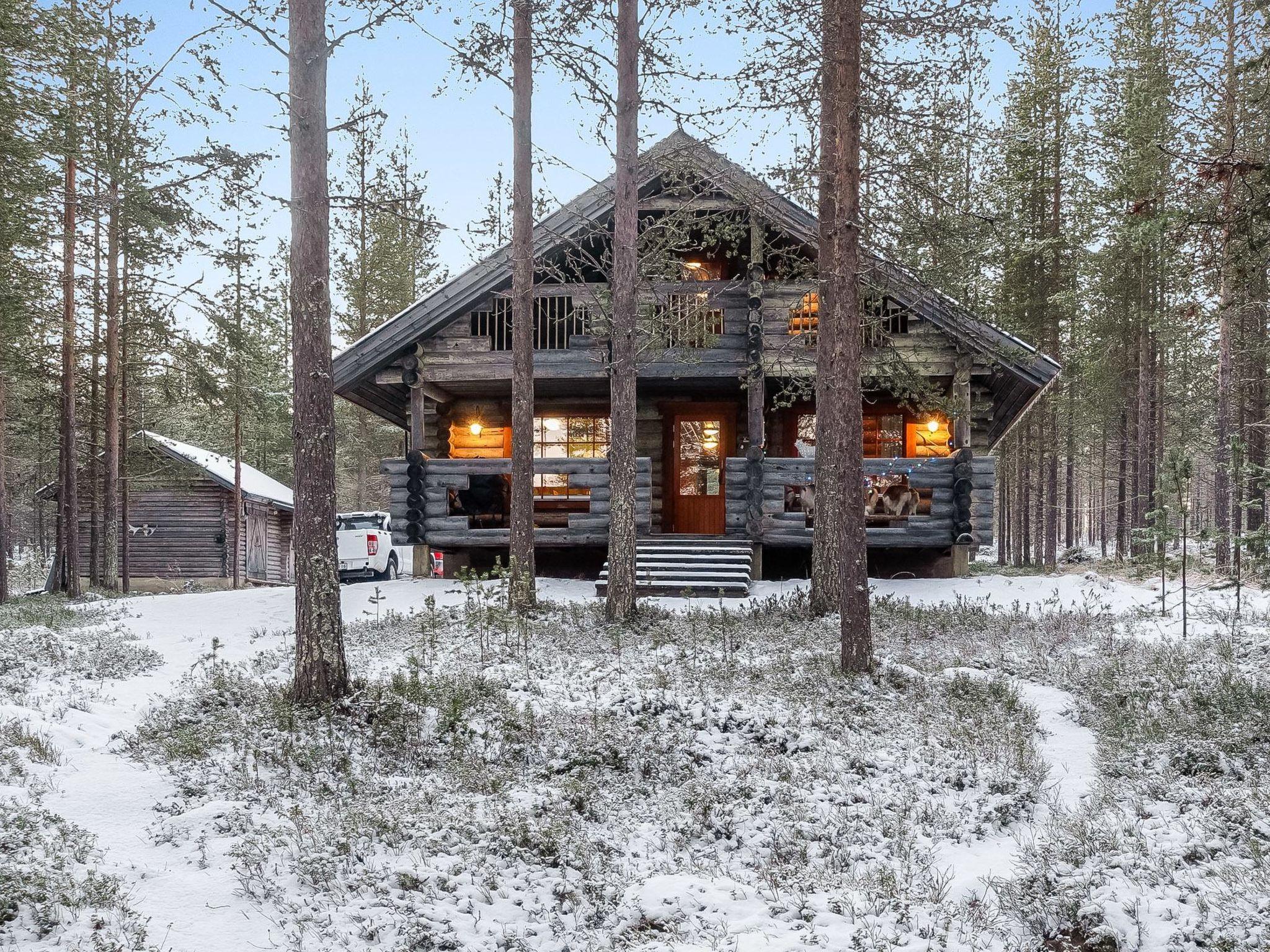 Foto 5 - Haus mit 3 Schlafzimmern in Sodankylä mit sauna und blick auf die berge