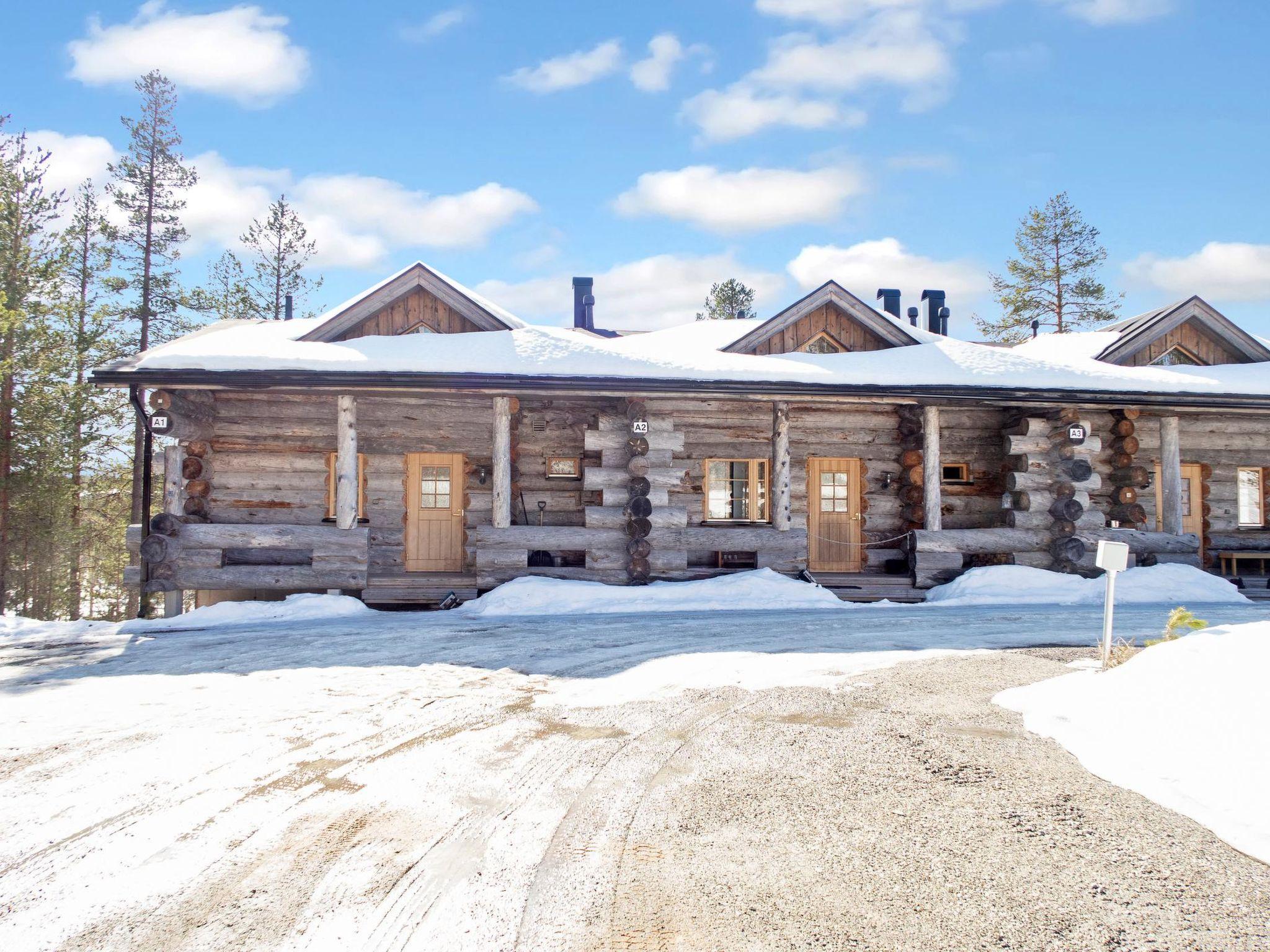 Foto 2 - Haus mit 1 Schlafzimmer in Kuusamo mit sauna und blick auf die berge