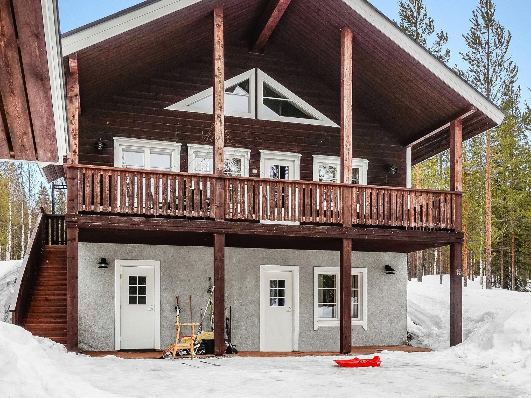 Foto 5 - Haus mit 3 Schlafzimmern in Salla mit sauna und blick auf die berge