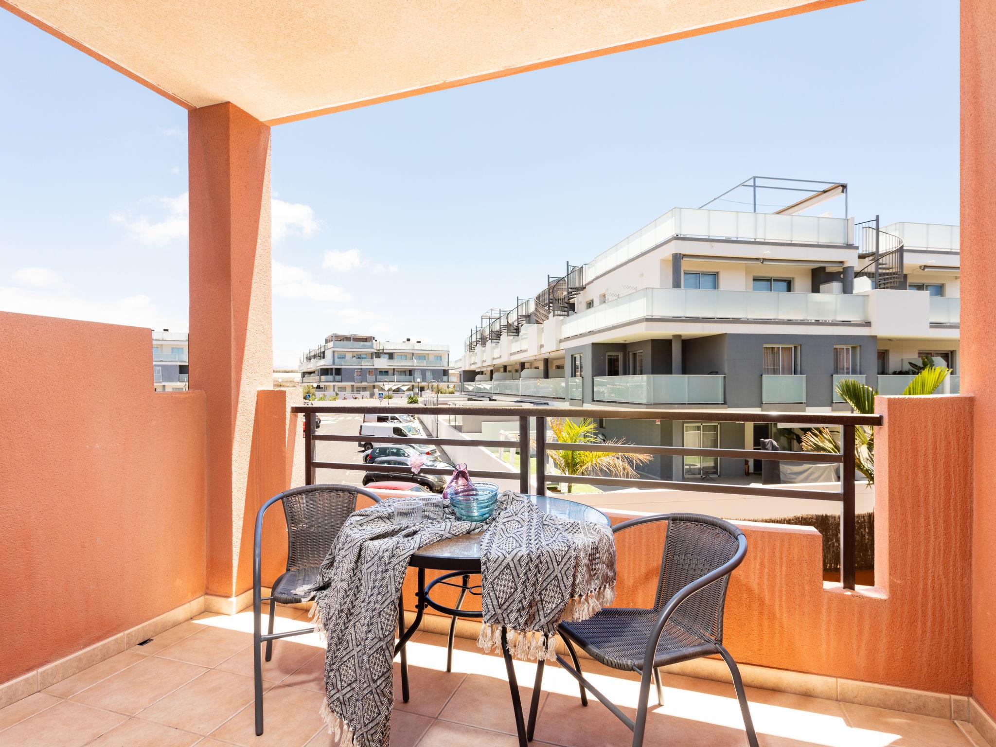 Foto 5 - Apartamento de 1 habitación en Granadilla de Abona con piscina y vistas al mar