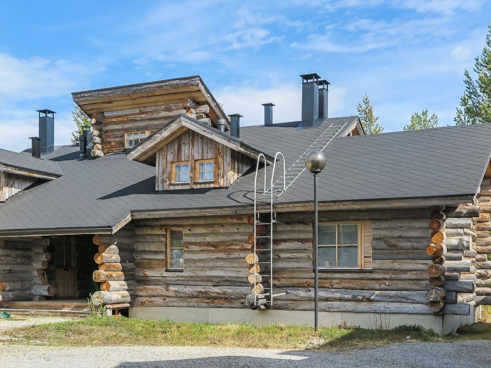 Foto 1 - Casa de 1 habitación en Kittilä con sauna y vistas a la montaña