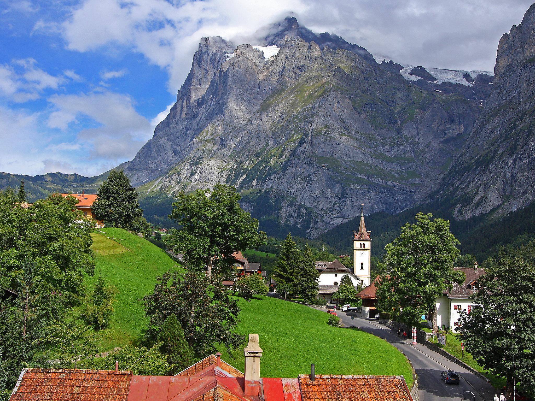 Foto 14 - Appartamento con 2 camere da letto a Grindelwald con giardino