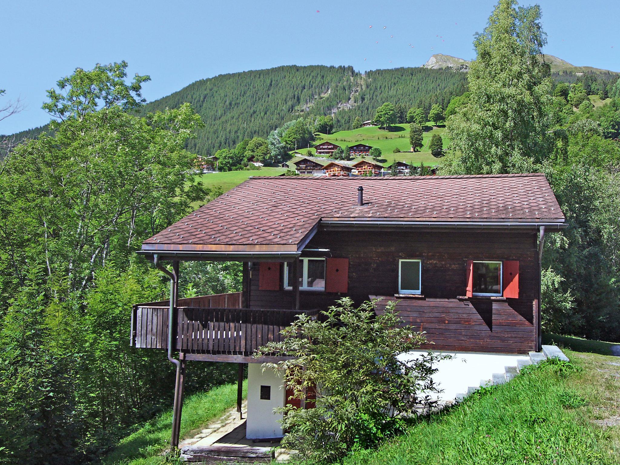 Foto 1 - Casa de 3 quartos em Grindelwald com terraço e vista para a montanha