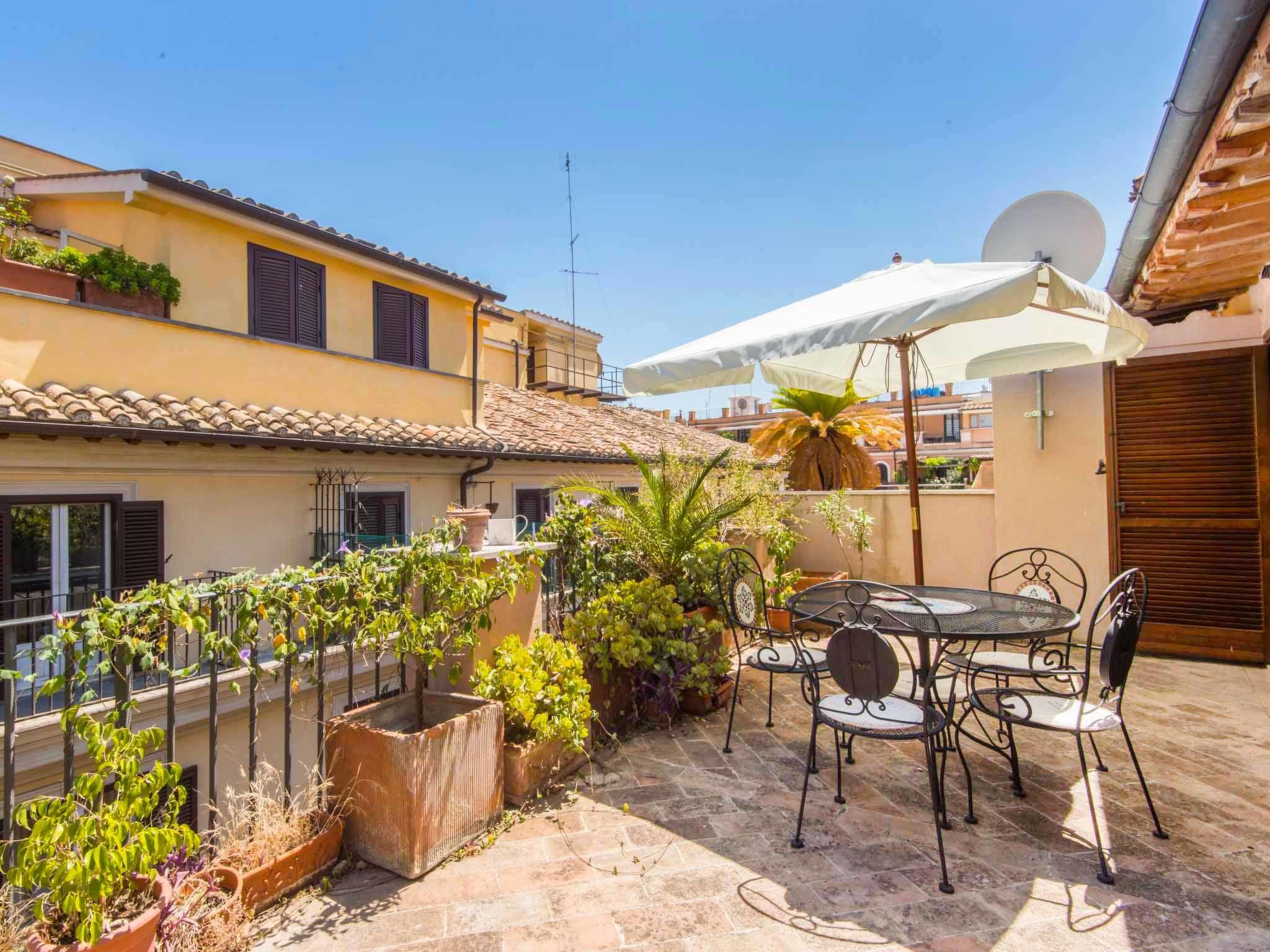 Foto 19 - Apartamento de 1 habitación en Roma con terraza