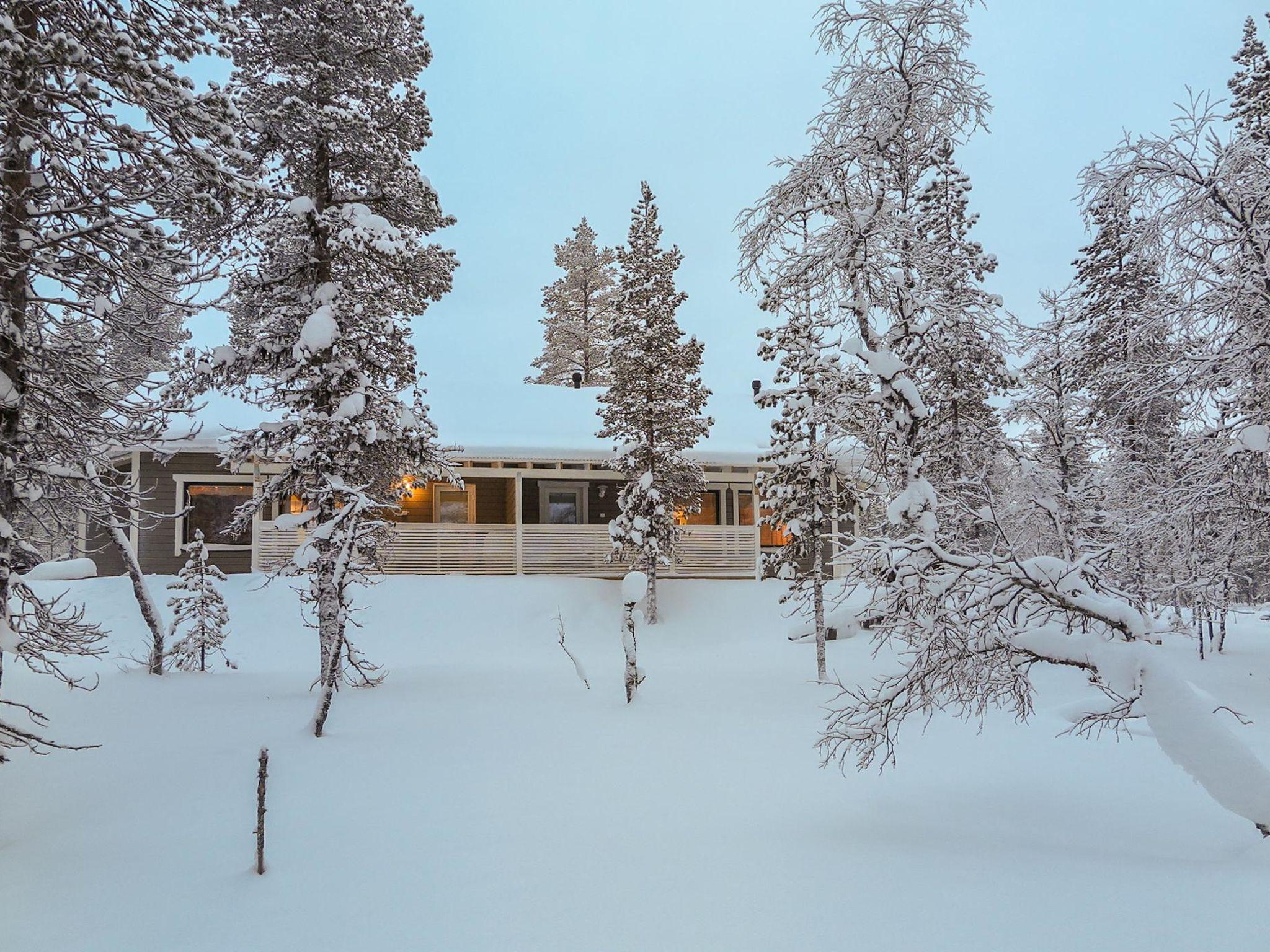 Foto 7 - Haus mit 2 Schlafzimmern in Inari mit sauna und blick auf die berge