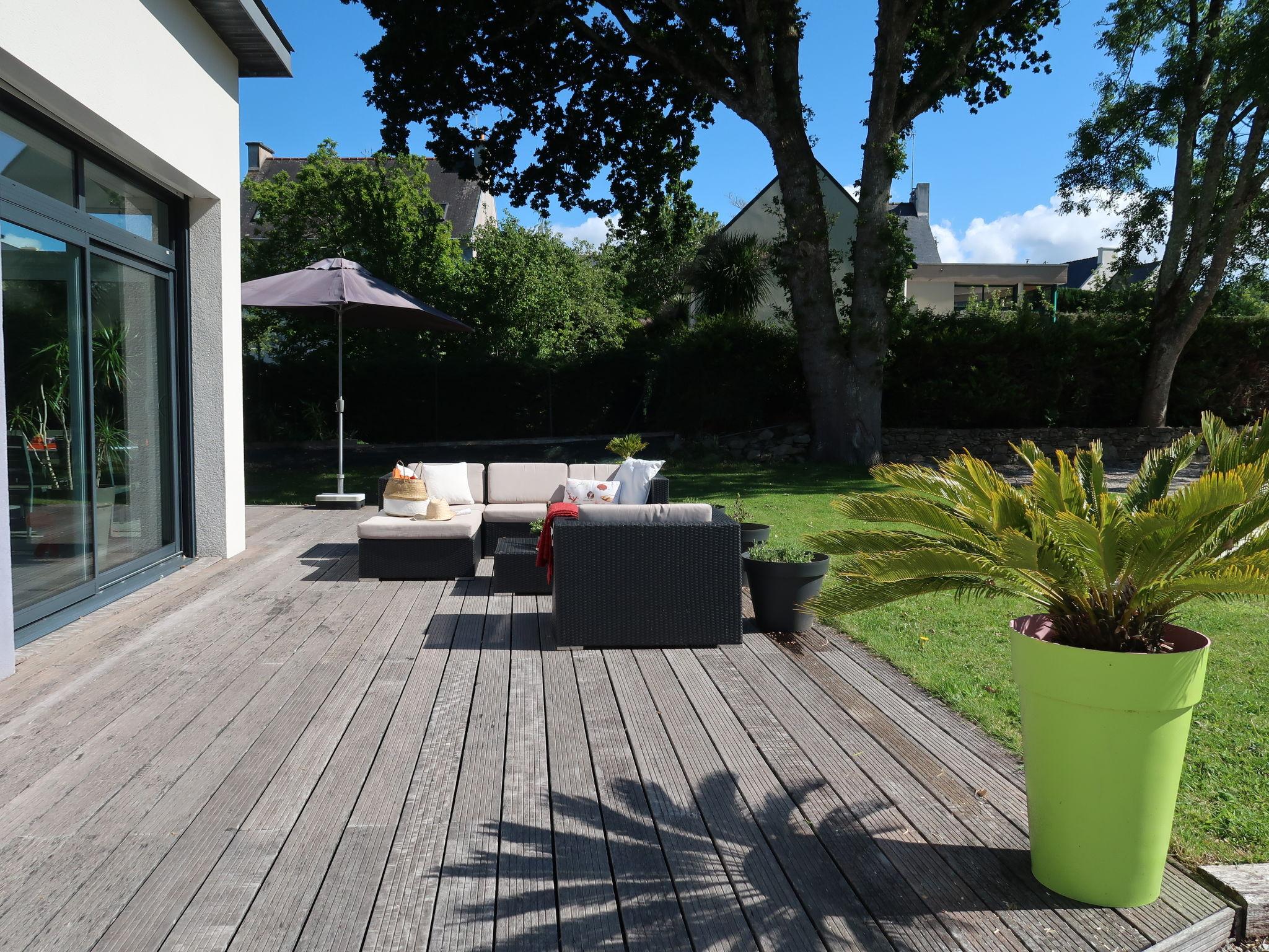 Foto 2 - Casa de 3 quartos em Douarnenez com jardim e terraço