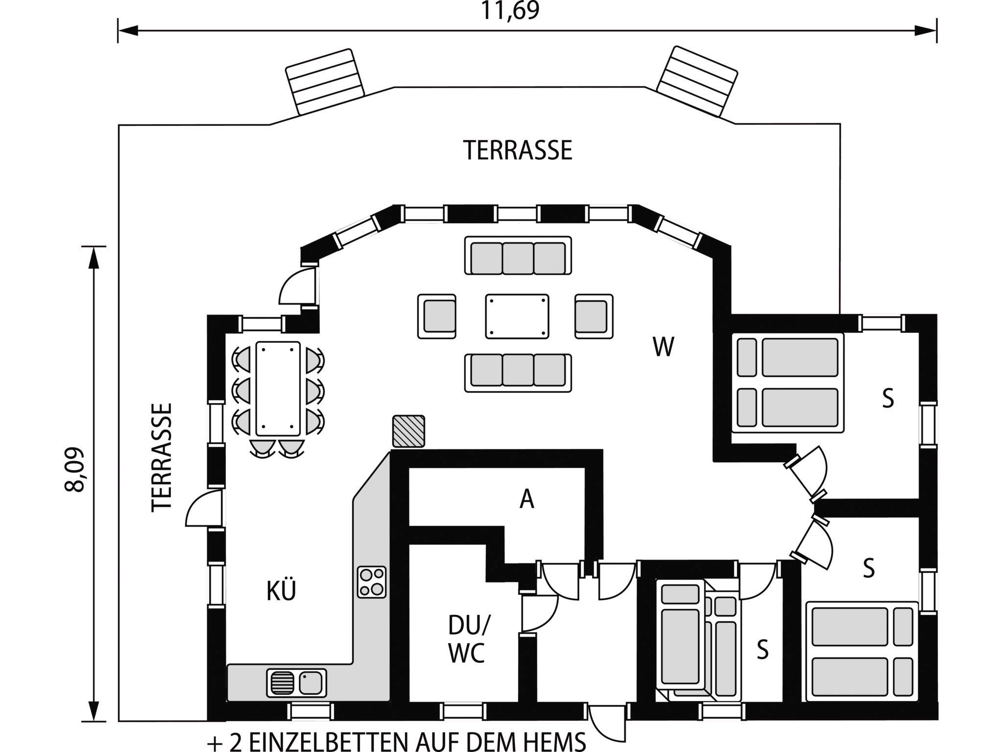 Foto 18 - Casa con 4 camere da letto a Vik i Sogn con giardino e terrazza