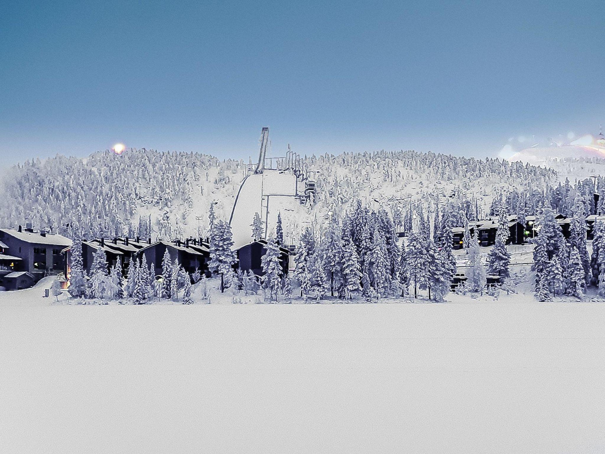 Foto 15 - Casa de 2 quartos em Kuusamo com sauna e vista para a montanha