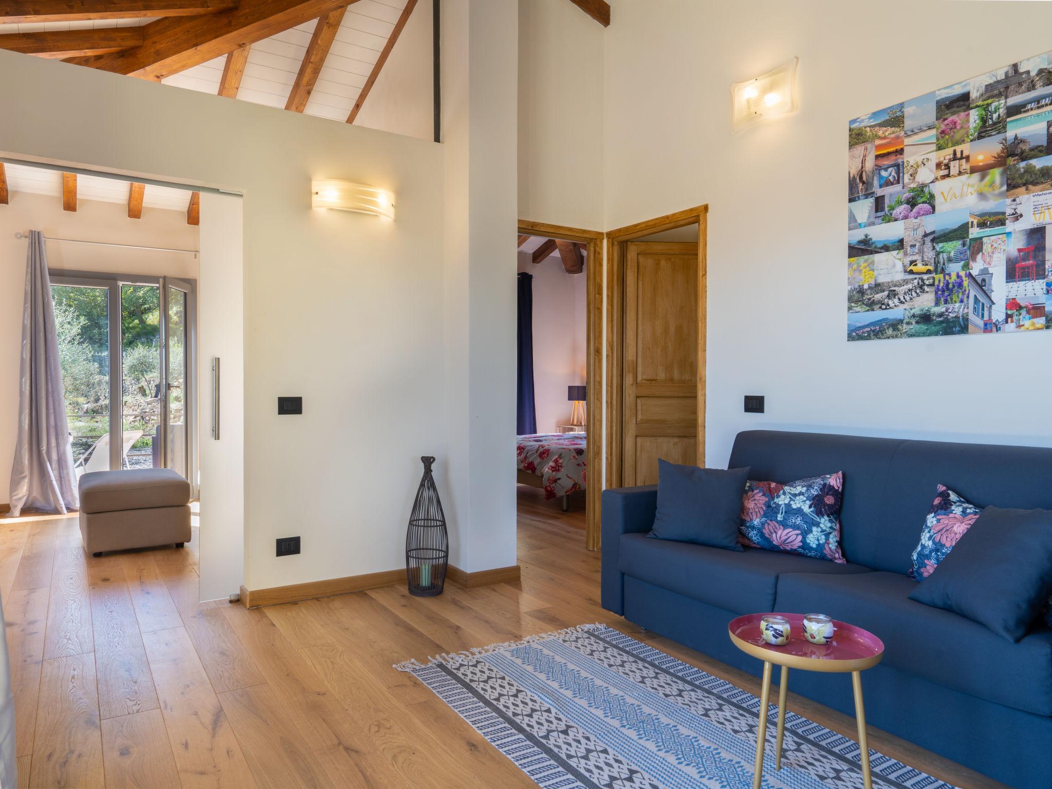 Foto 5 - Casa con 2 camere da letto a Prelà con piscina privata e giardino