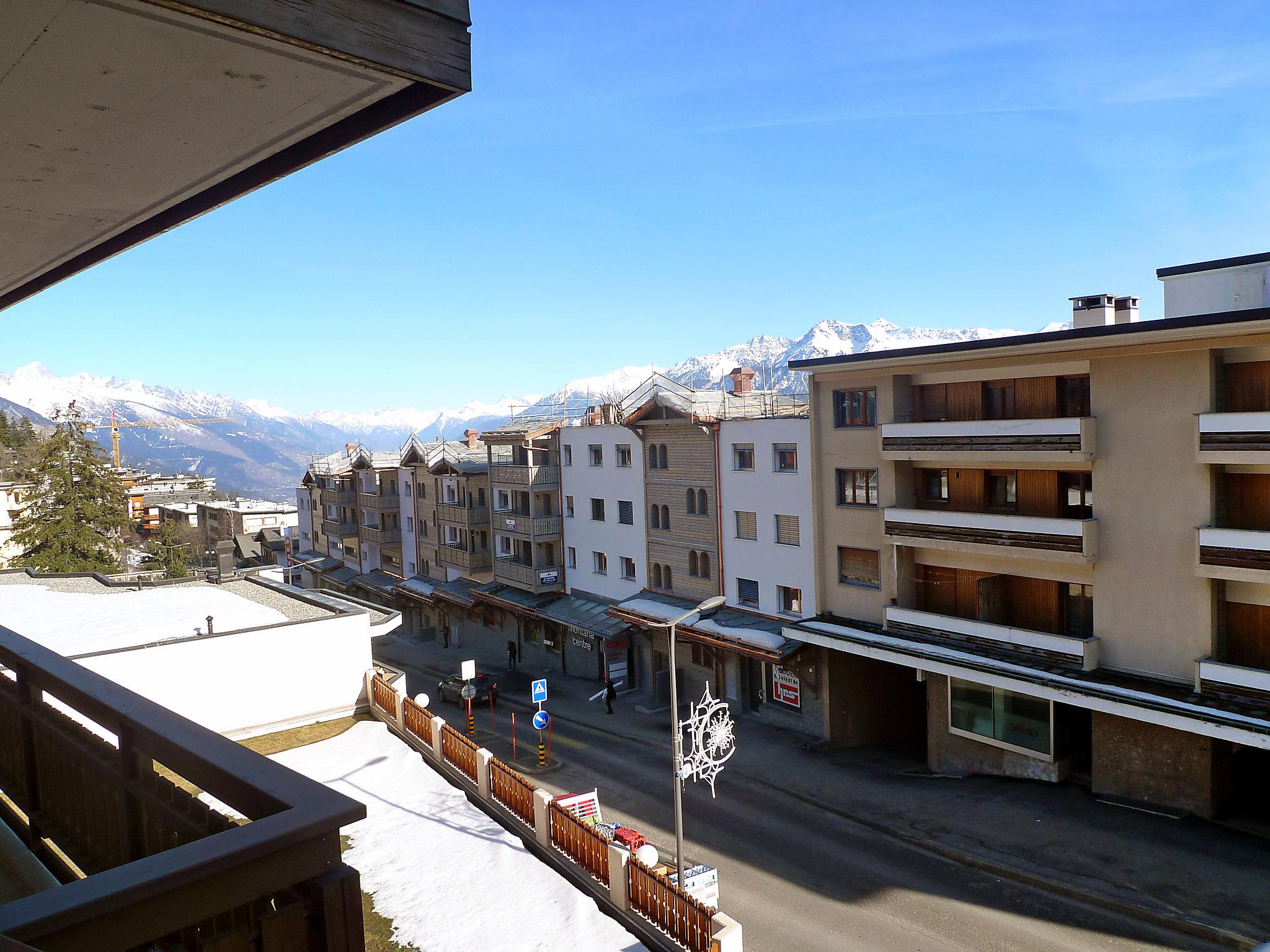 Foto 17 - Apartment in Crans-Montana mit blick auf die berge