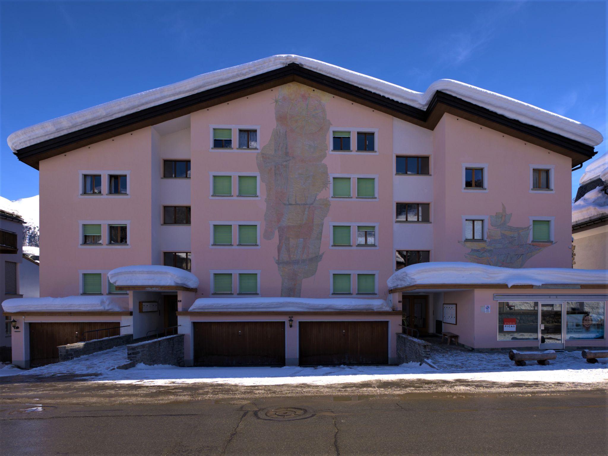 Foto 28 - Apartamento de 3 quartos em Celerina/Schlarigna com vista para a montanha