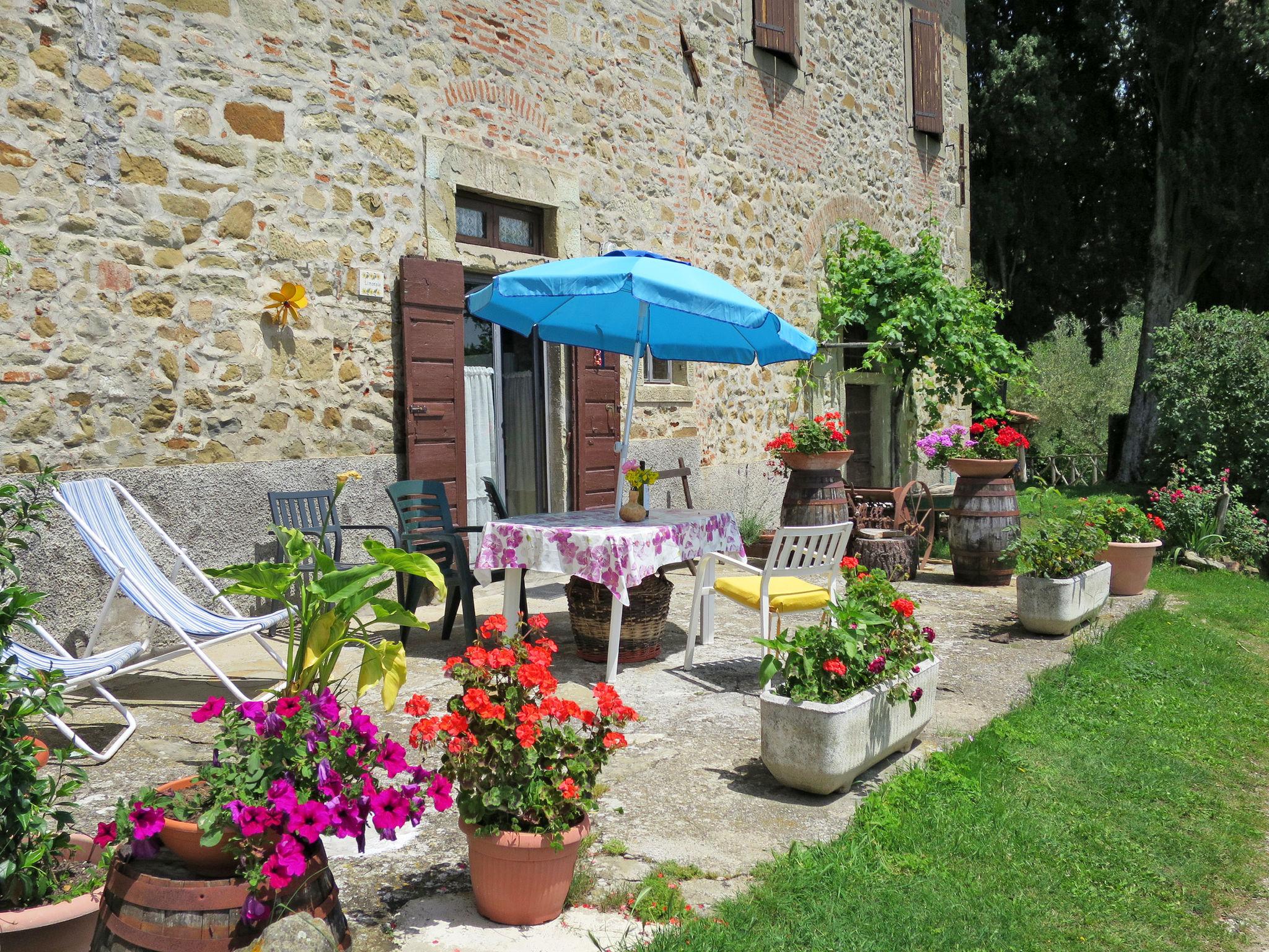 Foto 13 - Apartamento en Castelfranco Piandiscò con piscina y jardín
