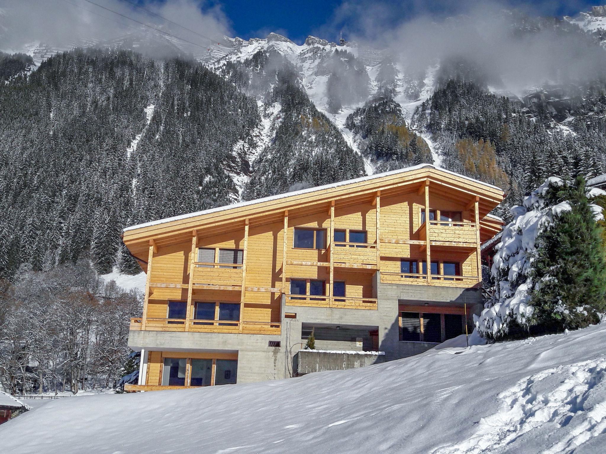 Foto 16 - Apartamento de 4 habitaciones en Lauterbrunnen con vistas a la montaña