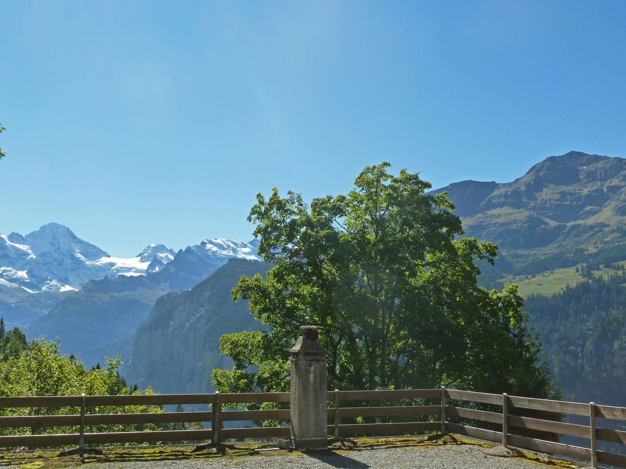 Foto 11 - Apartamento de 1 habitación en Lauterbrunnen con vistas a la montaña