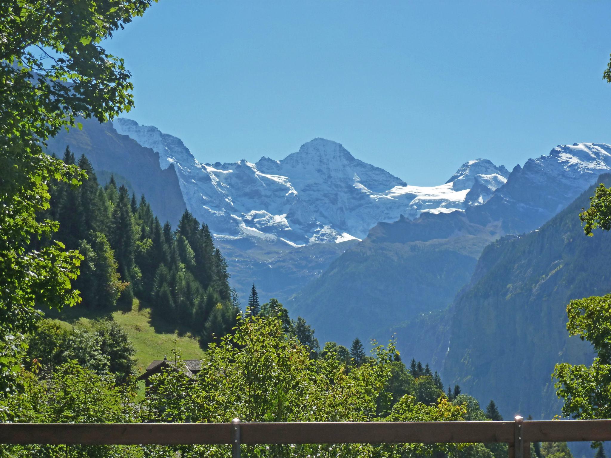 Foto 14 - Apartamento de 1 habitación en Lauterbrunnen con vistas a la montaña