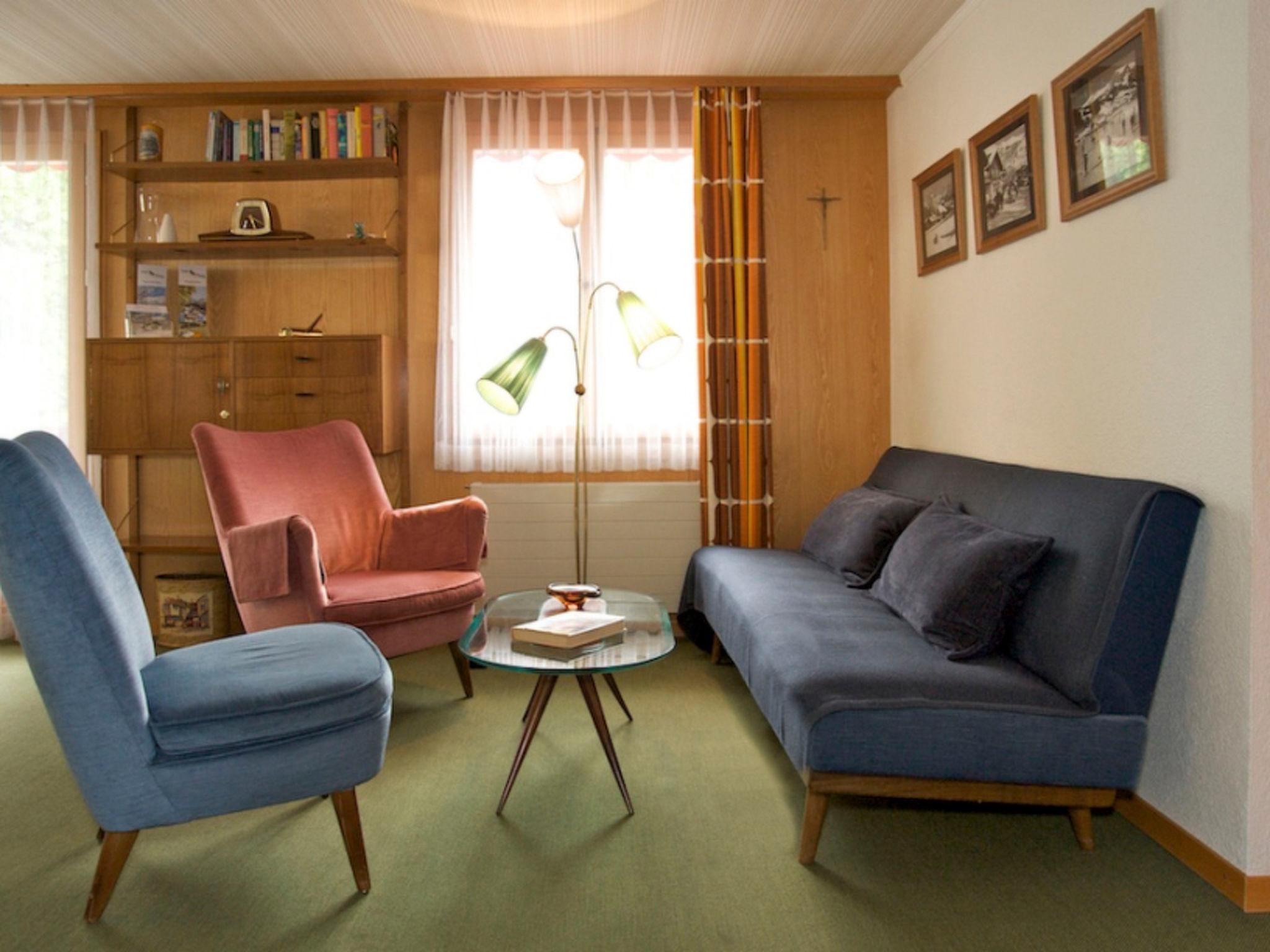 Foto 6 - Apartamento de 2 quartos em Lenk com jardim