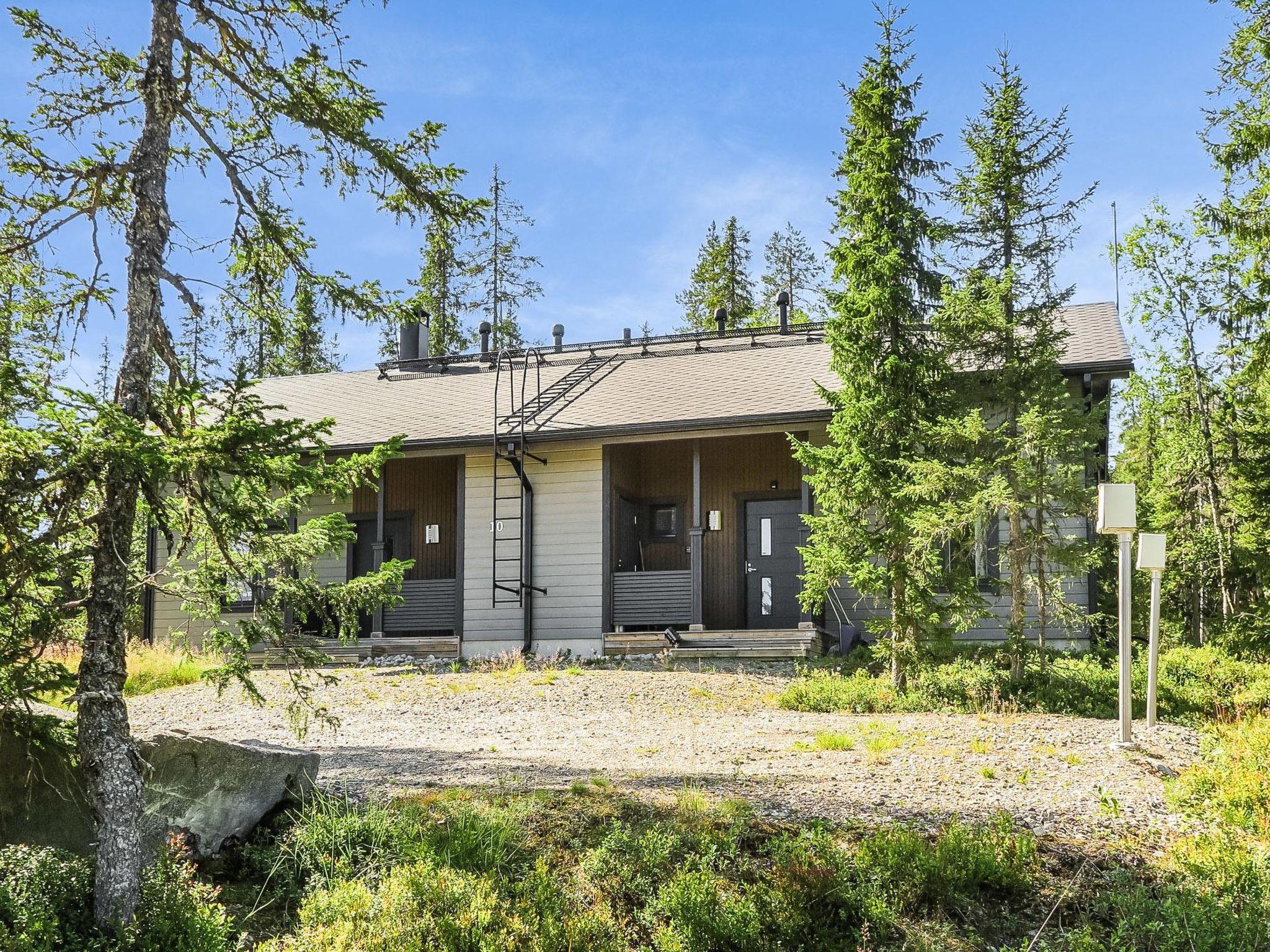 Foto 8 - Haus mit 1 Schlafzimmer in Pudasjärvi mit sauna und blick auf die berge