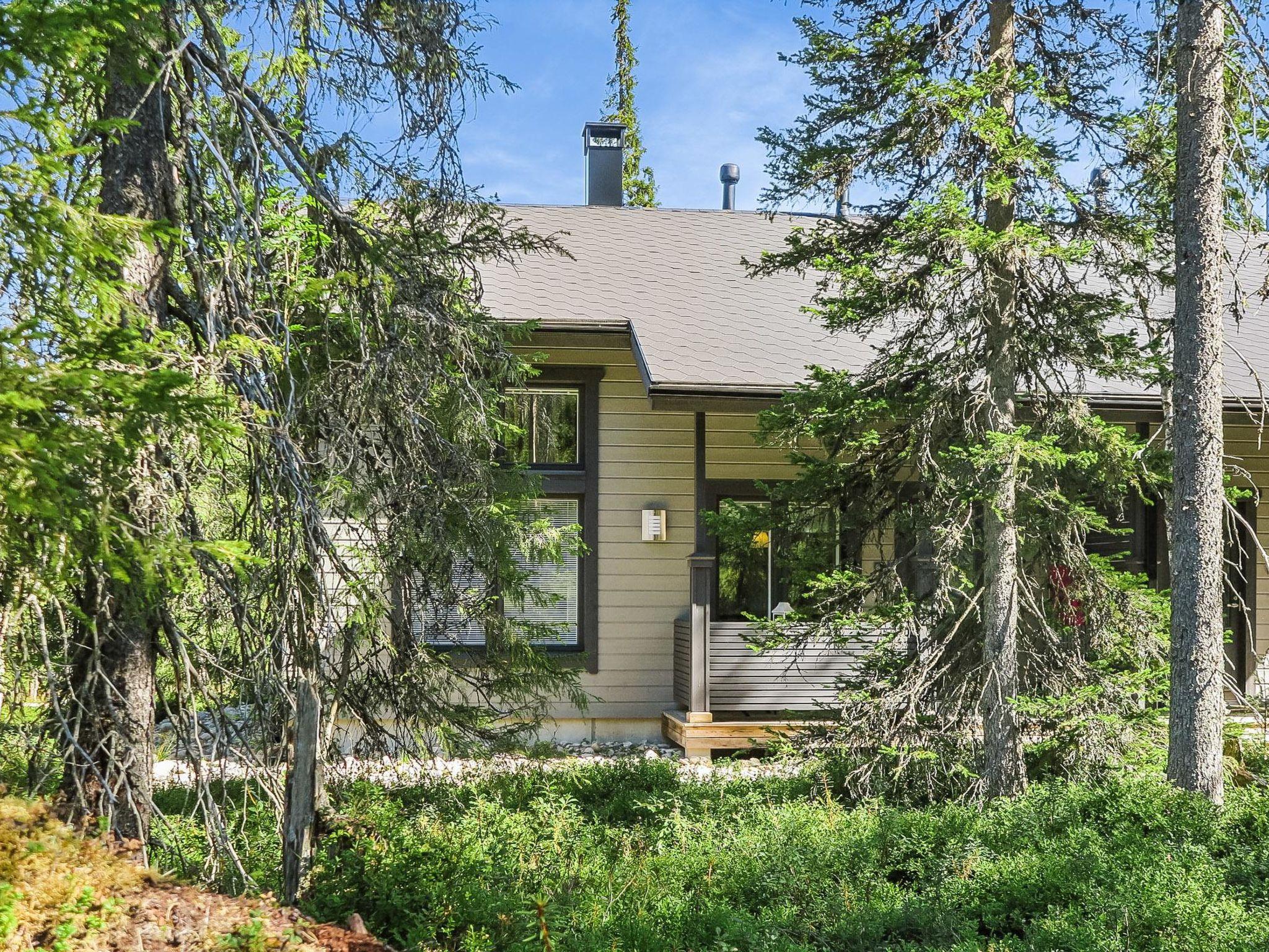 Foto 22 - Haus mit 1 Schlafzimmer in Pudasjärvi mit sauna und blick auf die berge