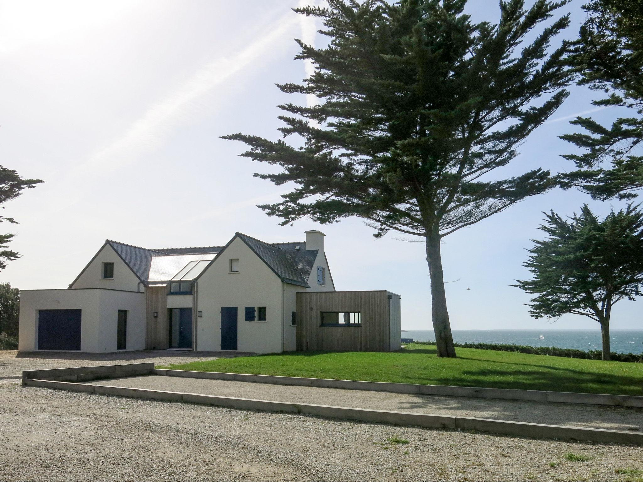 Foto 35 - Casa de 4 quartos em Arzon com terraço e vistas do mar