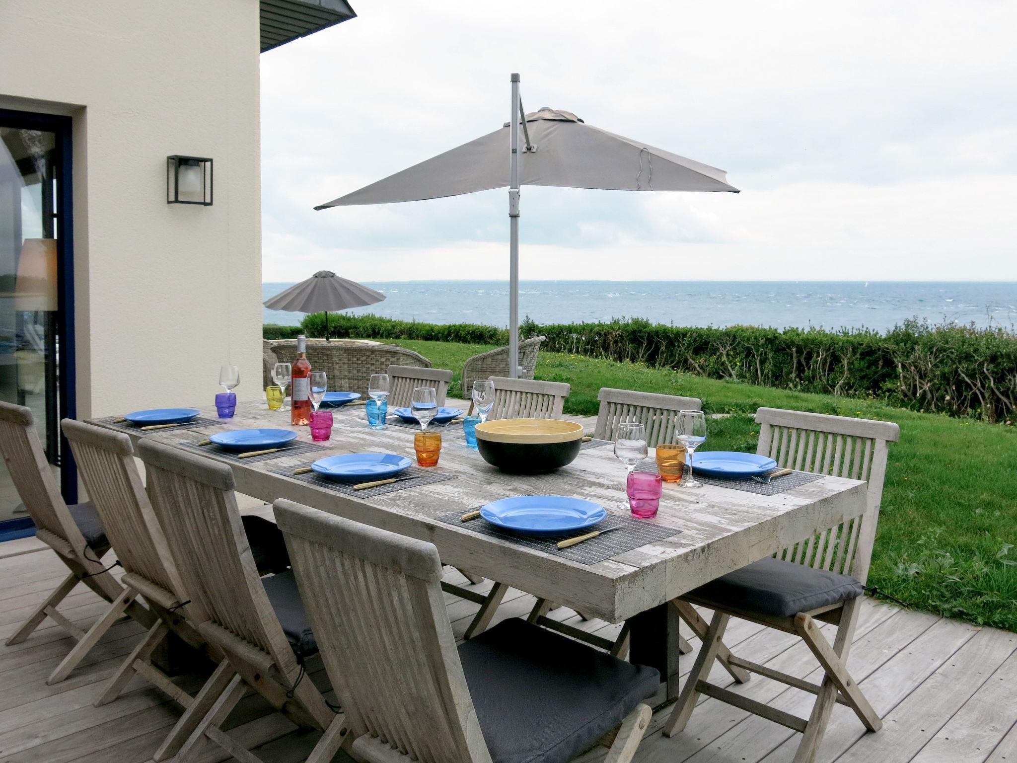 Photo 12 - Maison de 4 chambres à Arzon avec terrasse et vues à la mer