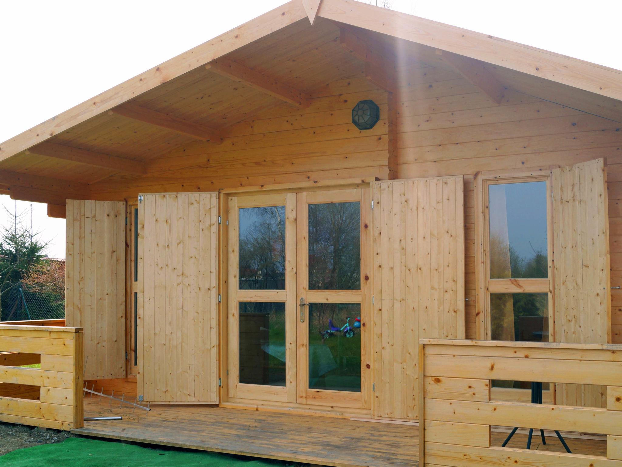 Photo 6 - Maison de 1 chambre à Mielno avec terrasse et sauna