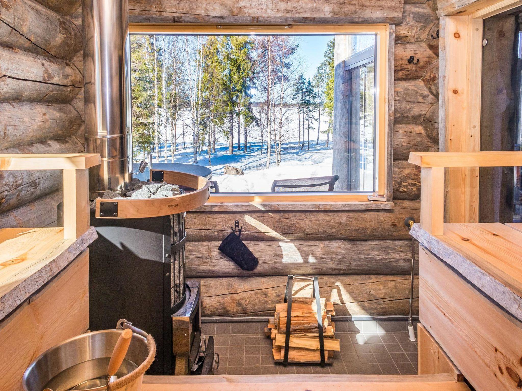 Foto 33 - Casa de 5 quartos em Kuusamo com sauna e vista para a montanha