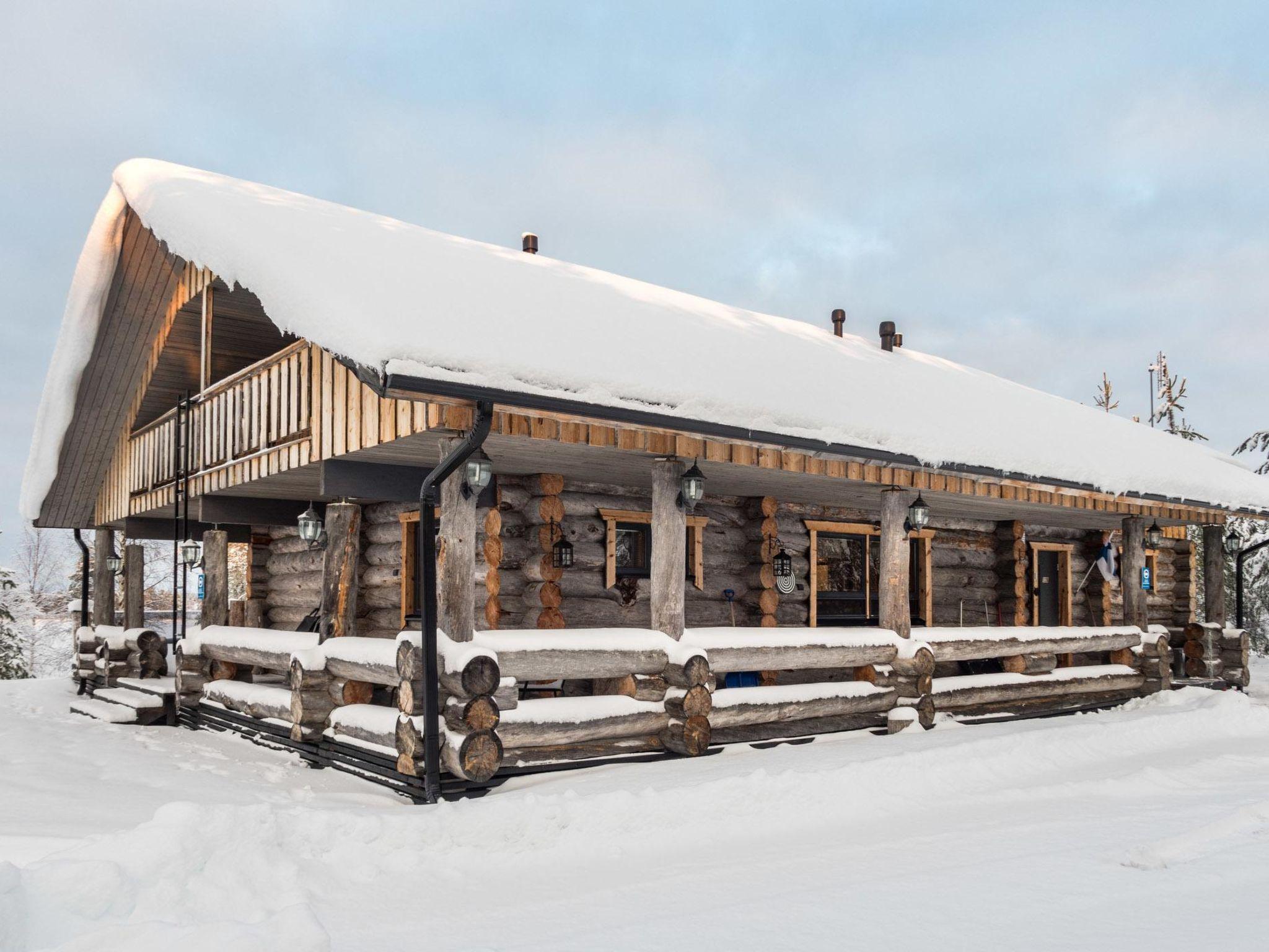 Foto 1 - Casa de 5 quartos em Kuusamo com sauna e vista para a montanha