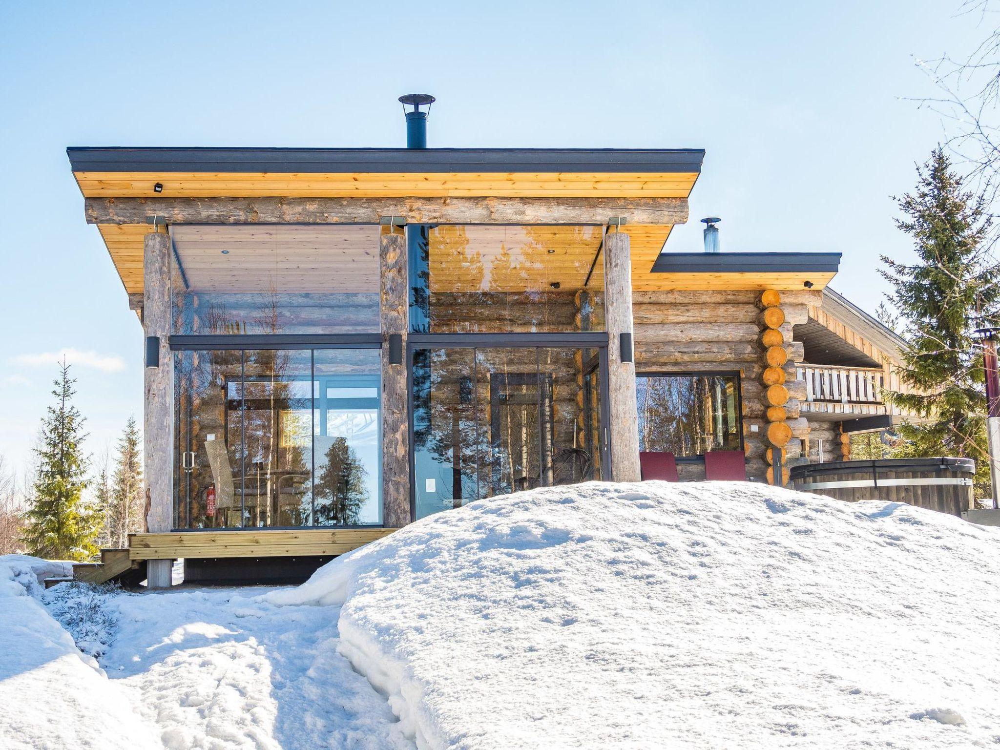 Foto 25 - Casa de 5 quartos em Kuusamo com sauna e vista para a montanha