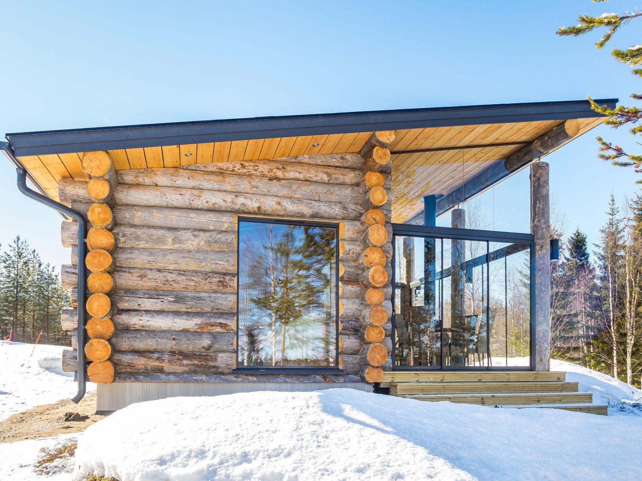 Foto 26 - Casa de 5 habitaciones en Kuusamo con sauna y vistas a la montaña