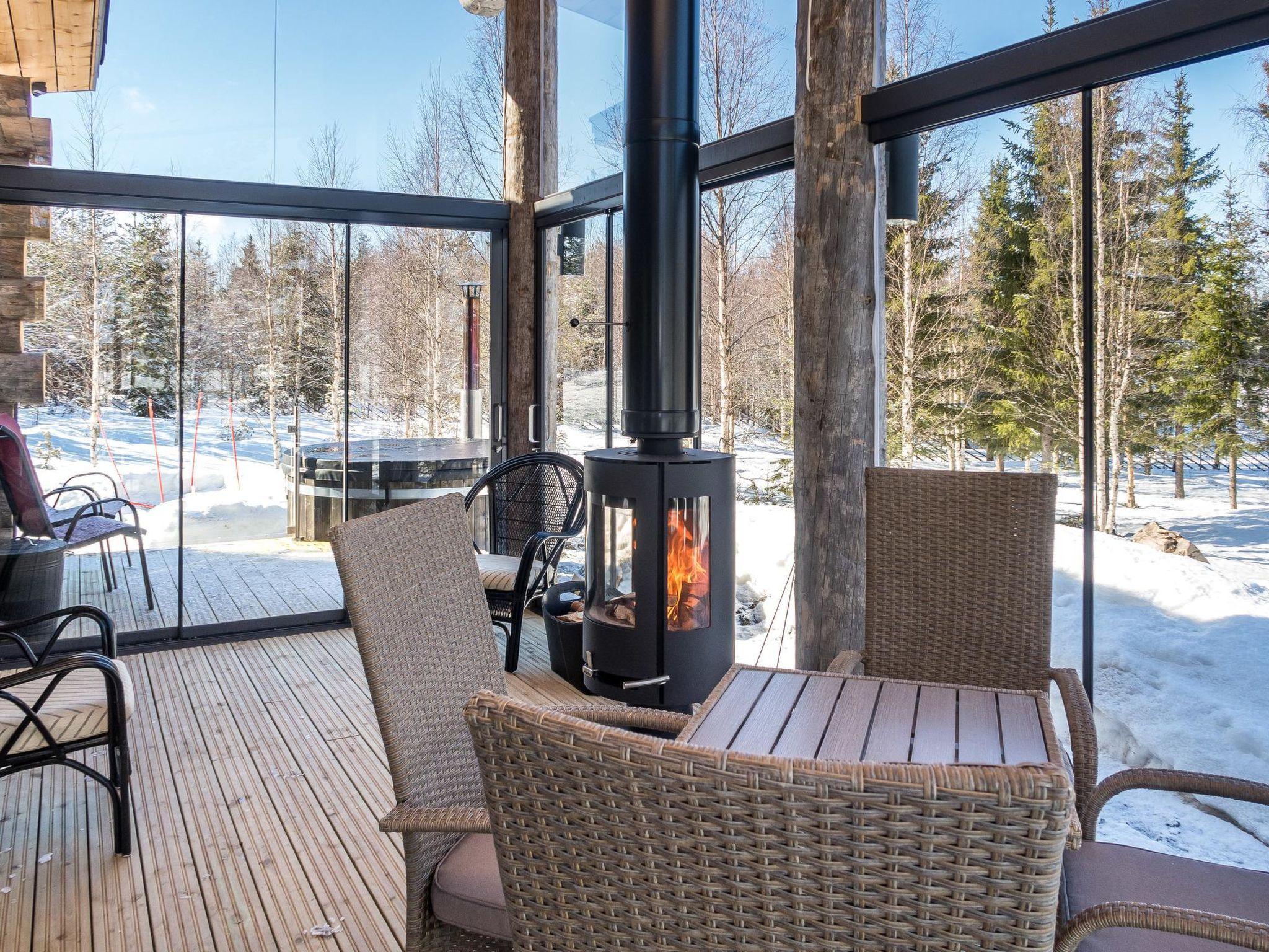 Foto 30 - Casa de 5 quartos em Kuusamo com sauna e vista para a montanha
