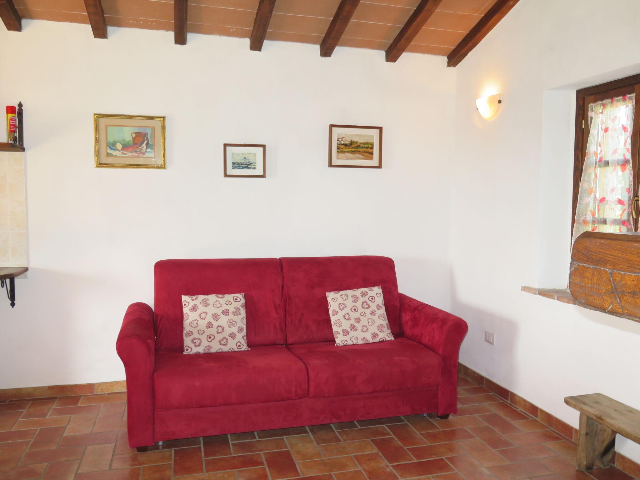Photo 9 - 1 bedroom House in Casale Marittimo with terrace and sea view