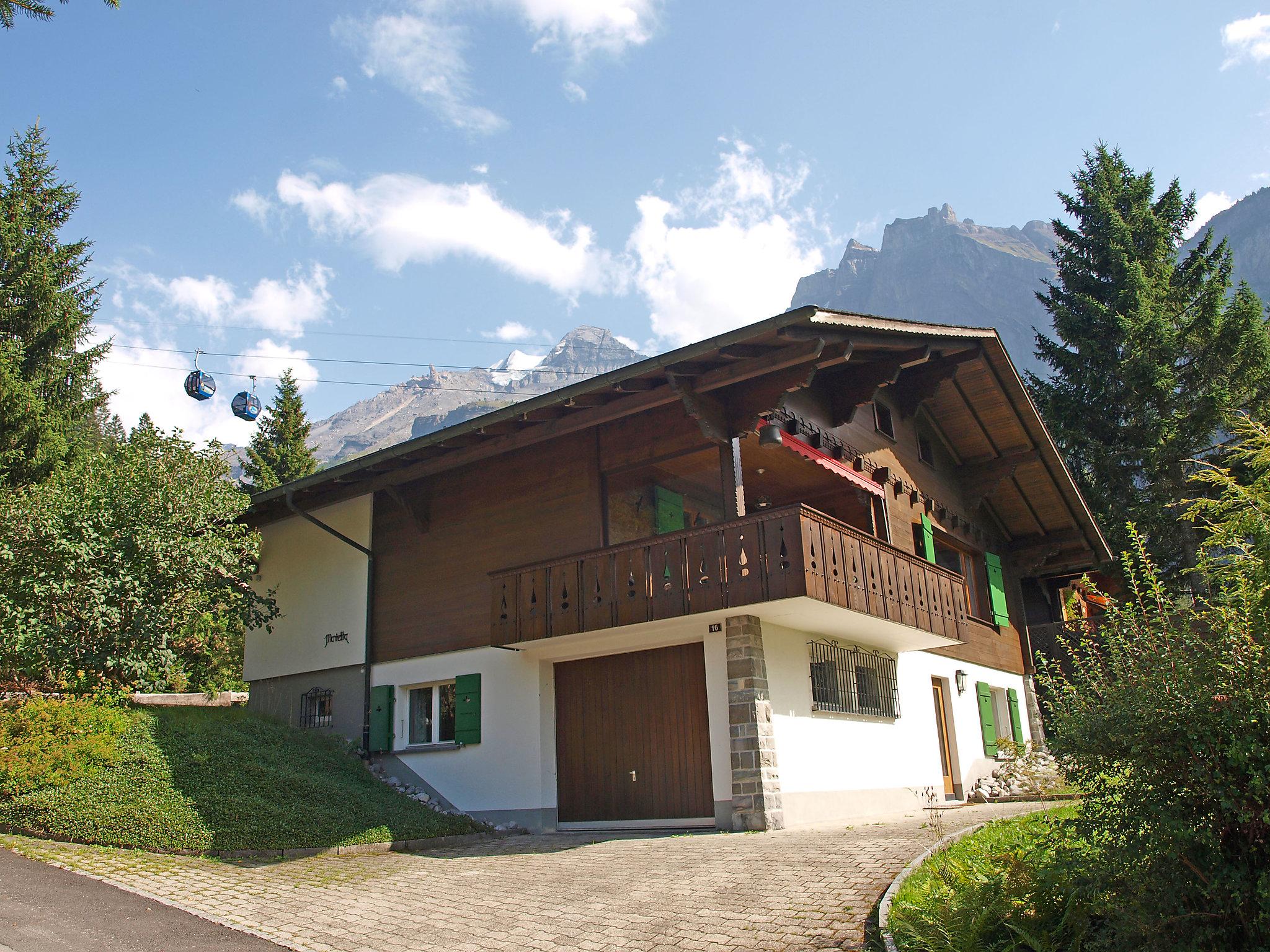 Foto 22 - Casa de 3 habitaciones en Kandersteg con jardín y vistas a la montaña