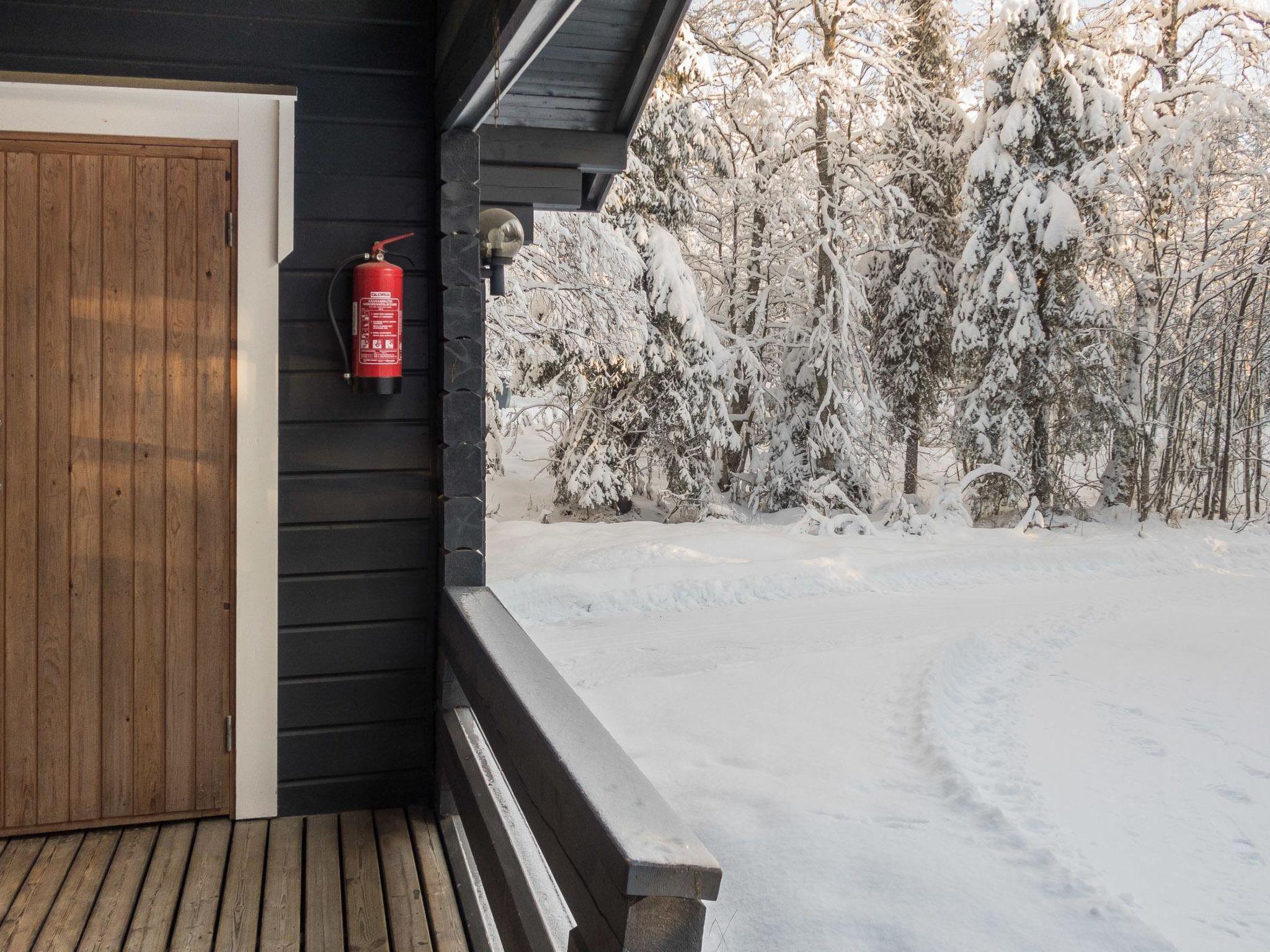 Foto 14 - Haus mit 1 Schlafzimmer in Kuusamo mit sauna und blick auf die berge