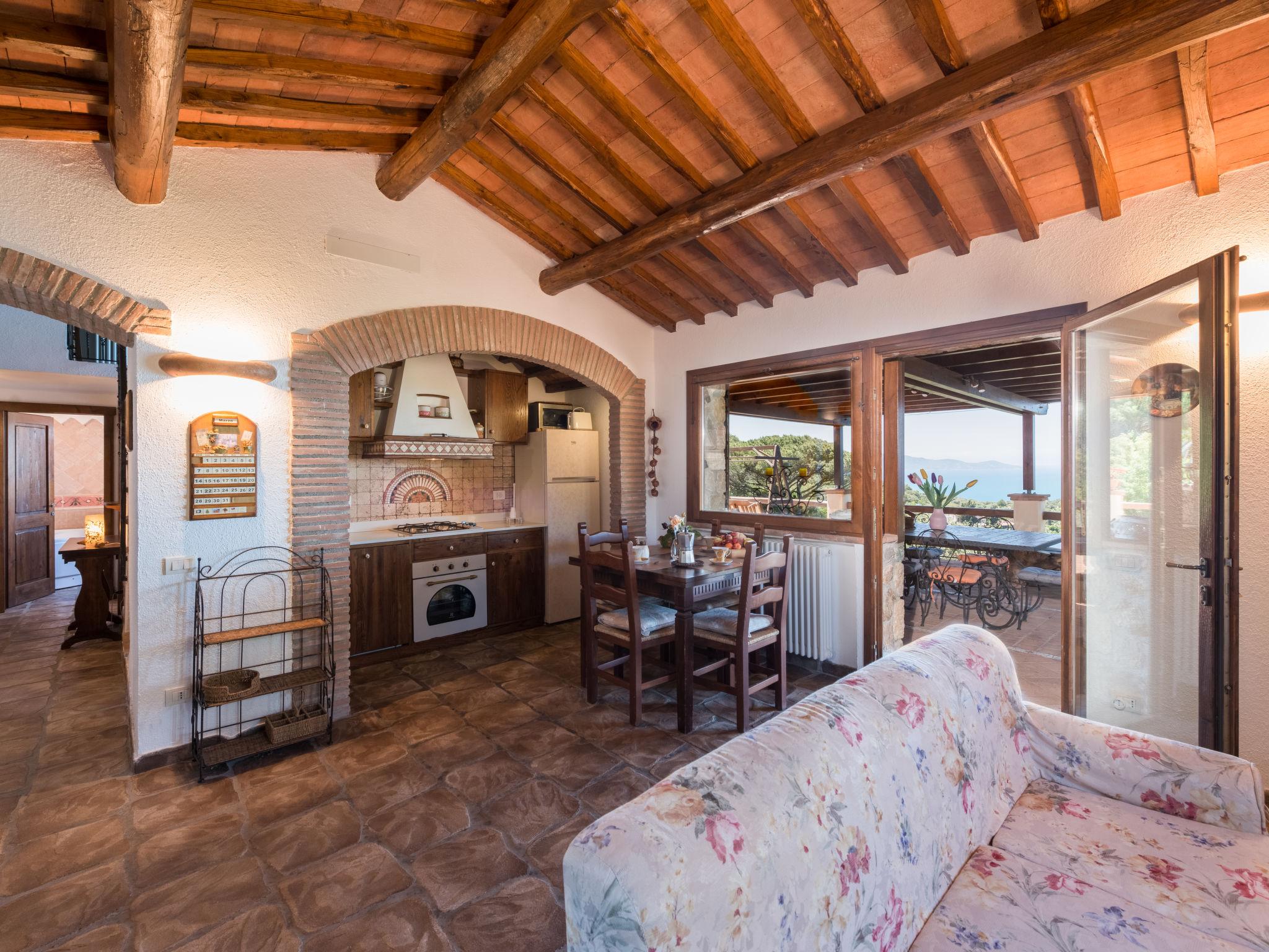 Photo 5 - Maison de 4 chambres à Monte Argentario avec piscine privée et vues à la mer